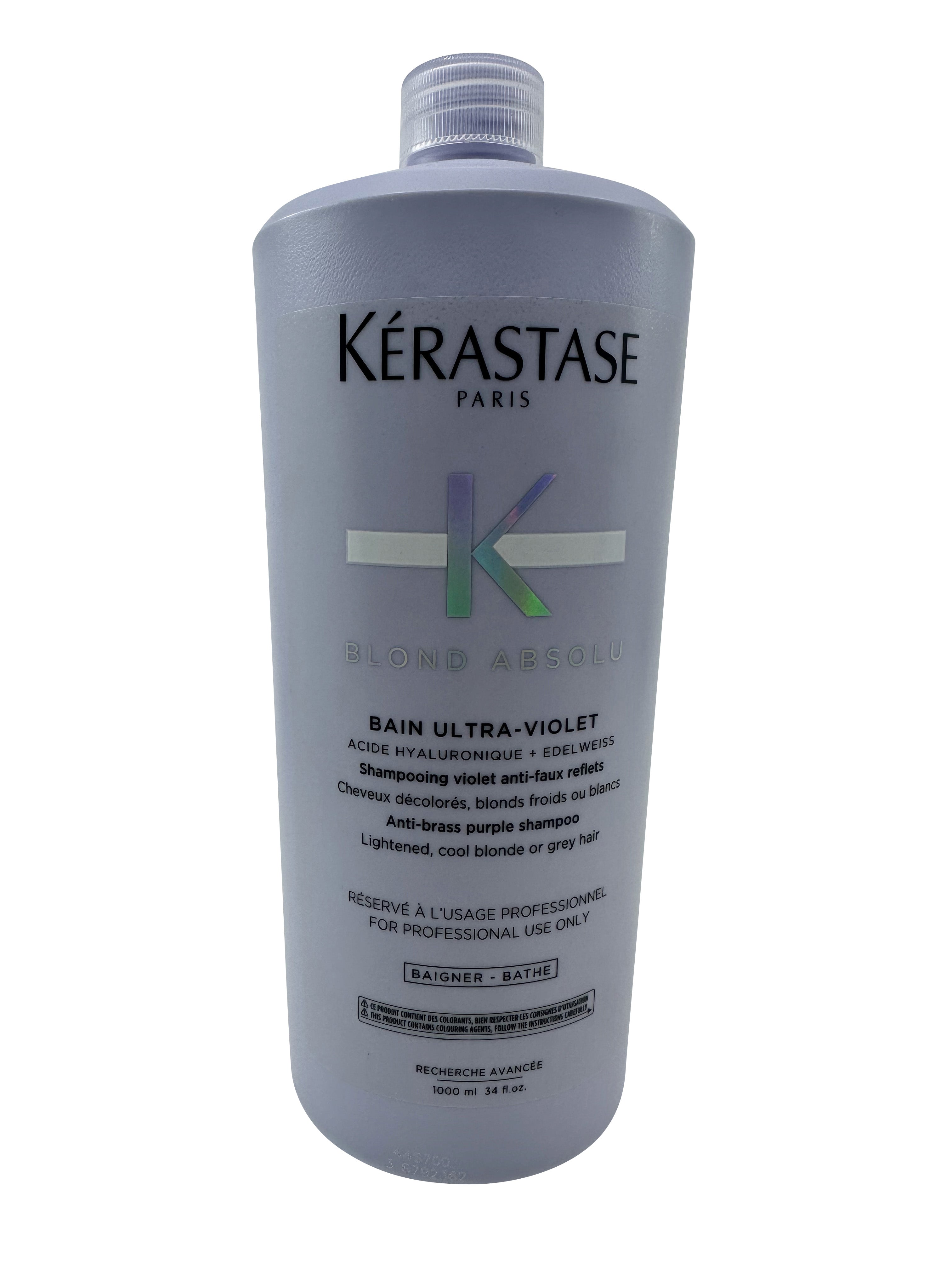 Kerastase Blond Absolu Anti Brass Purple Shampoo 34 OZ