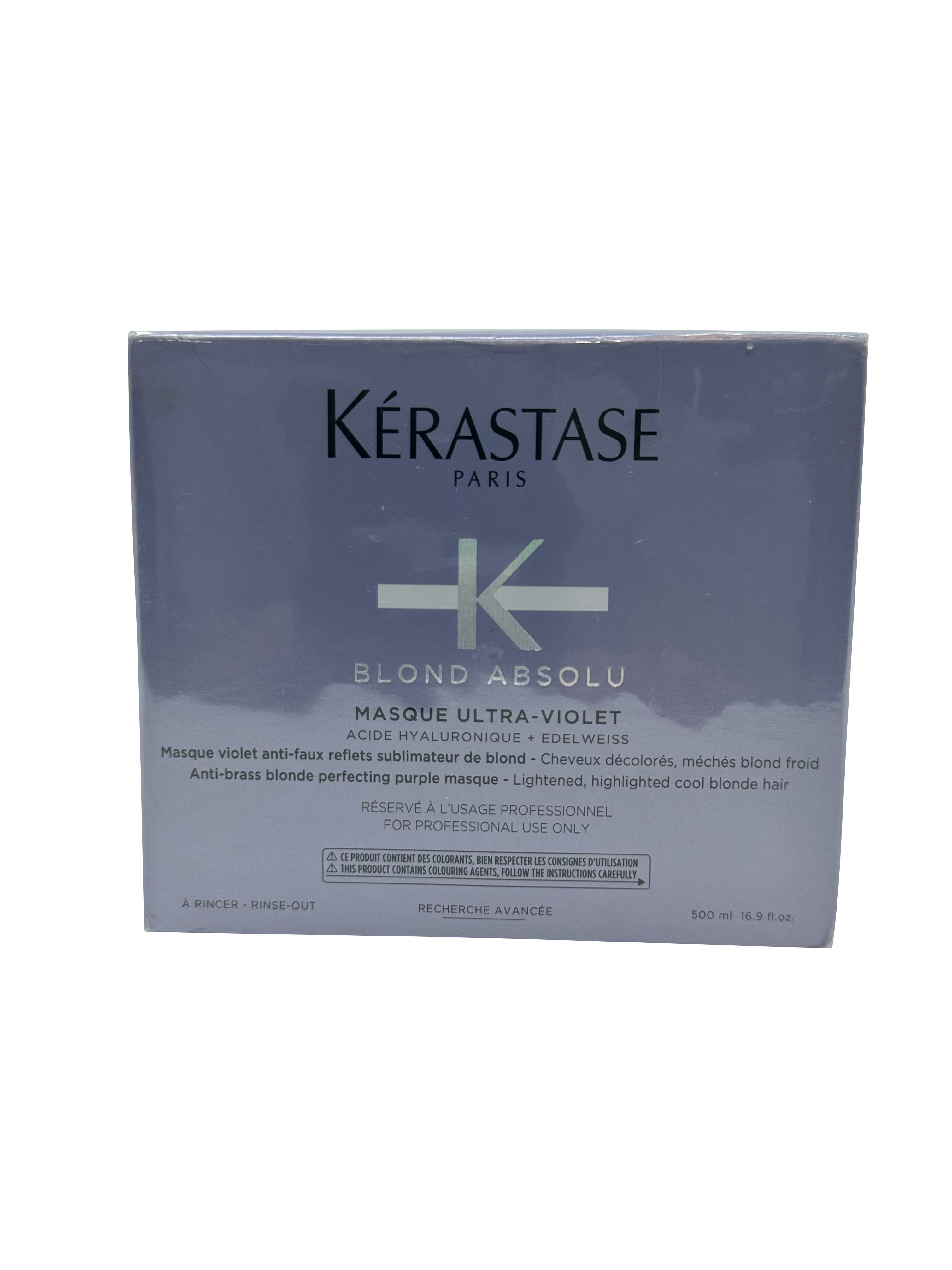 Kerastase Blond Absolu Ultra Violet Mask Lightened Hair 16.9 OZ