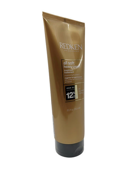 Redken All Soft Heavy Cream Treatment Dry & Brittle Hair 8.5 OZ