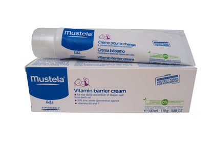 Mustela Vitamin Barrier Cream 100 ml 3.88 oz