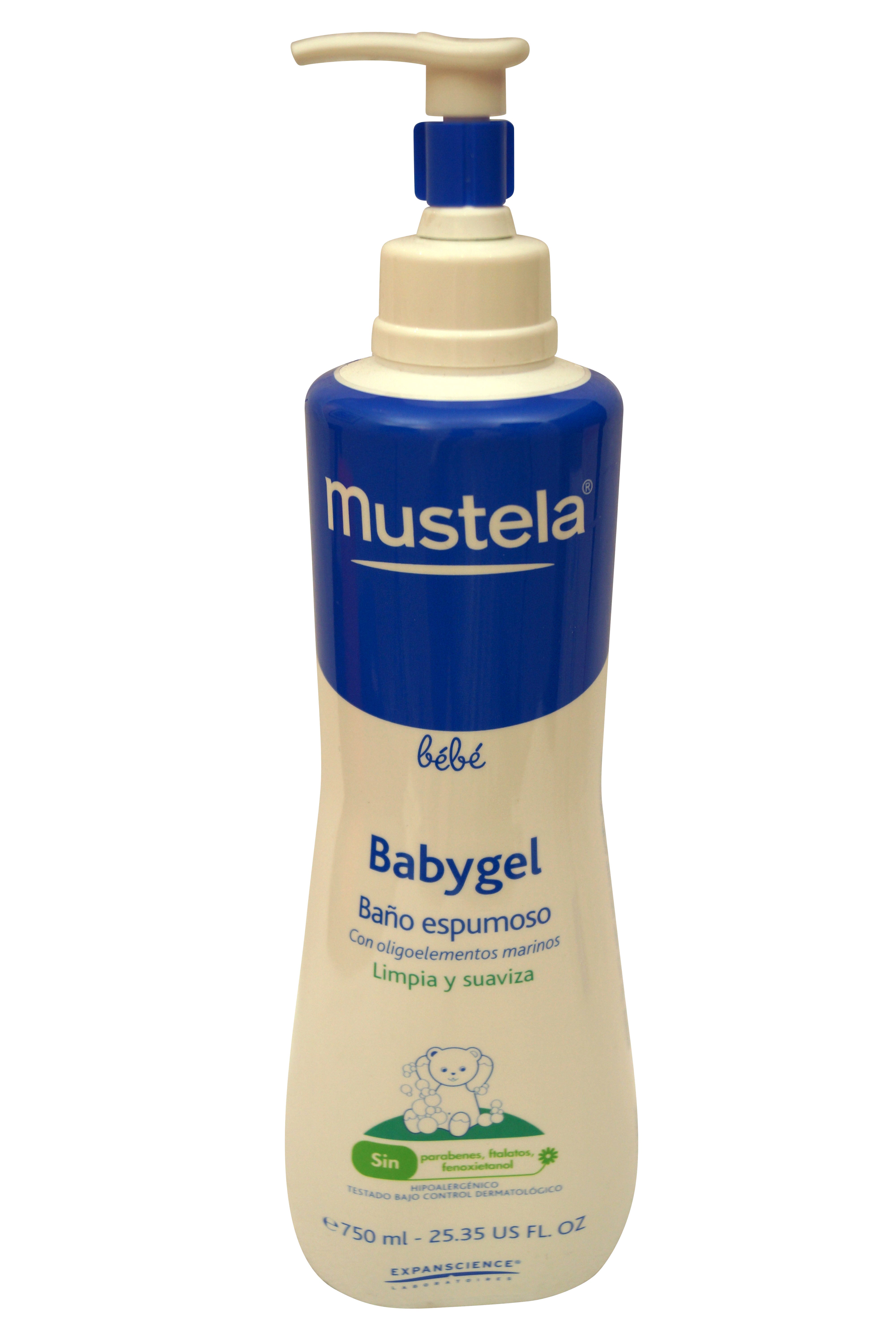 Mustela Babygel Foaming Bath 25.35 oz