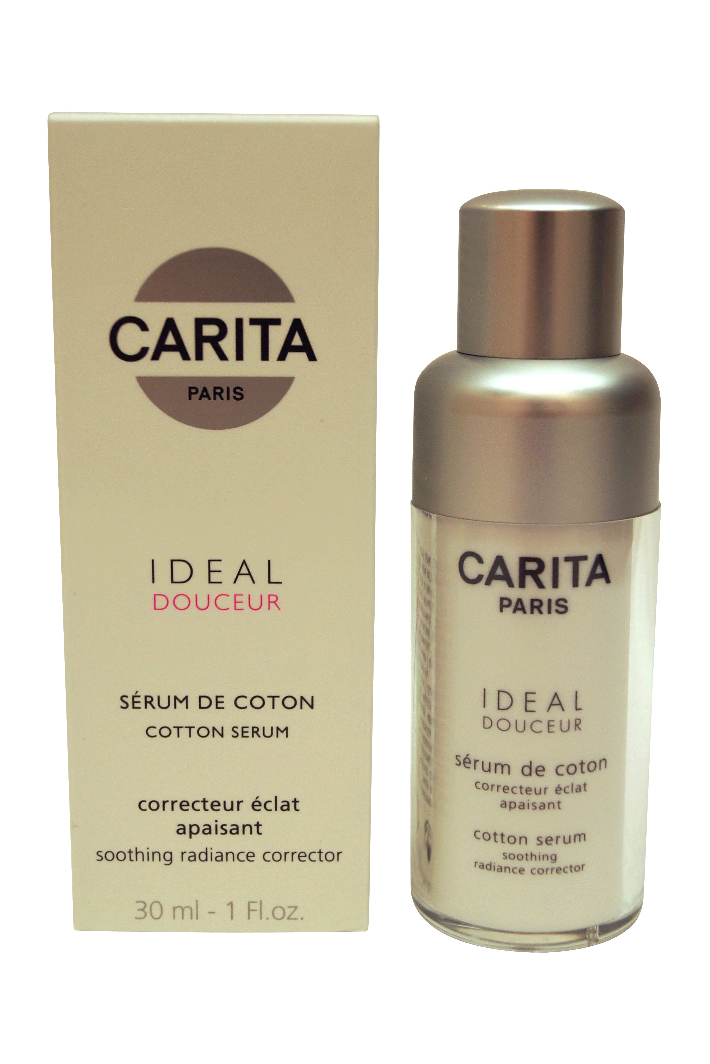 Carita Paris Ideal Douceur Cotton Serum Soothing Radiance Corrector 1 oz