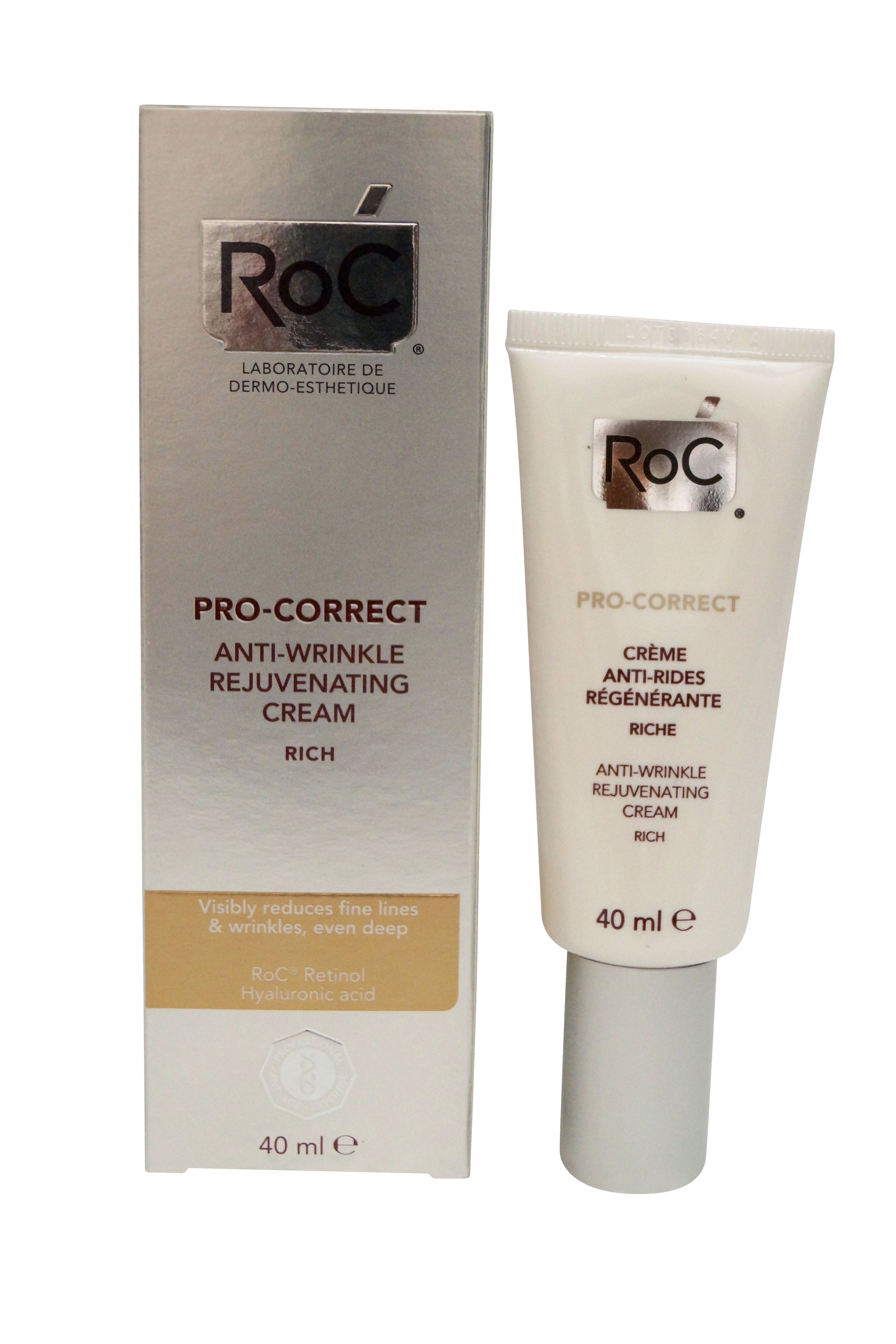 RoC Pro-Correct Anti-Wrinkle Rejuvenating Cream Rich 40 ml