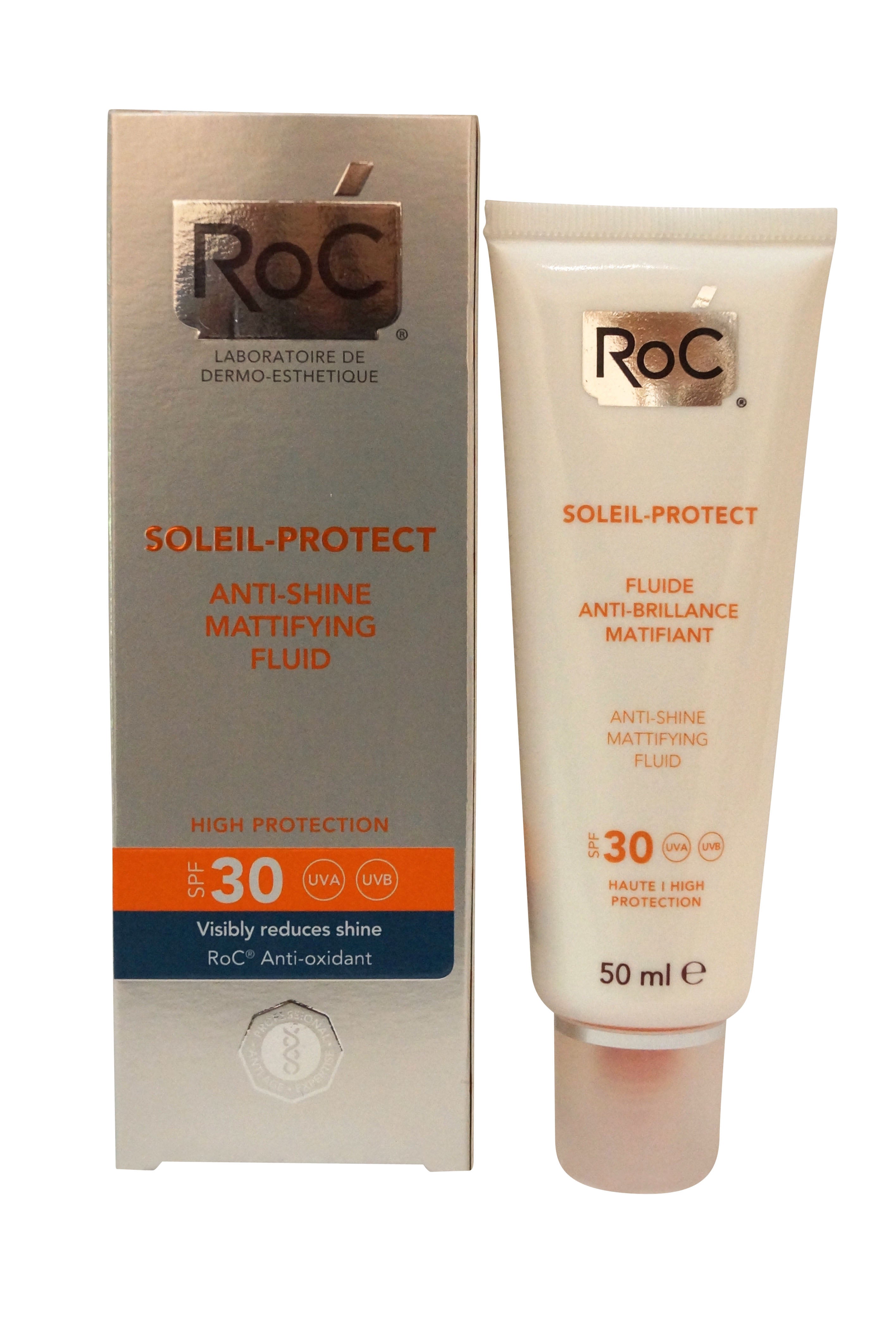 RoC Soleil-Protect Anti-Shine Mattifying Fluid SPF 30 50 ml