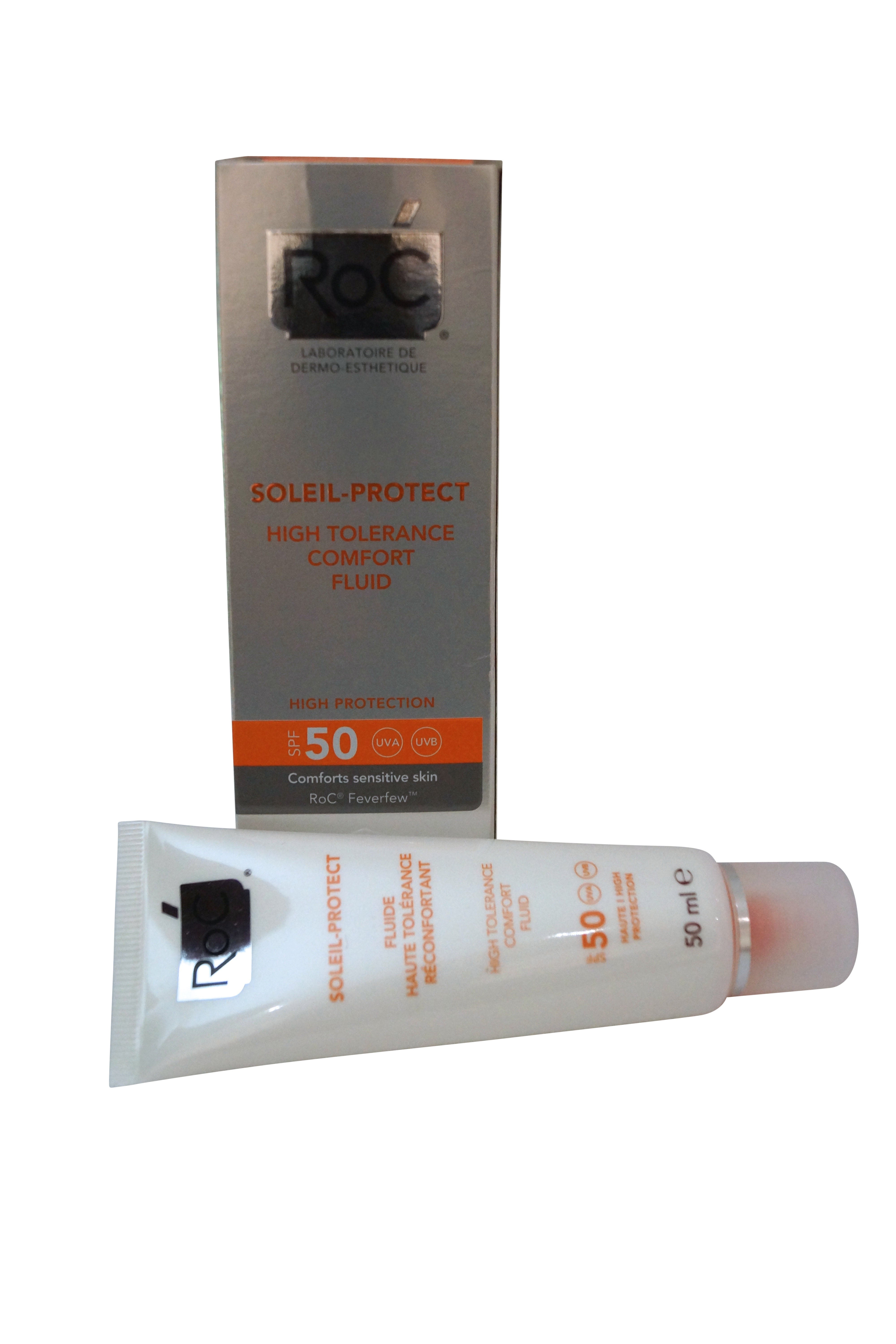 RoC Soleil-Protect High Tolerance Comfort Fluid High Protection SPF 50 50 ml