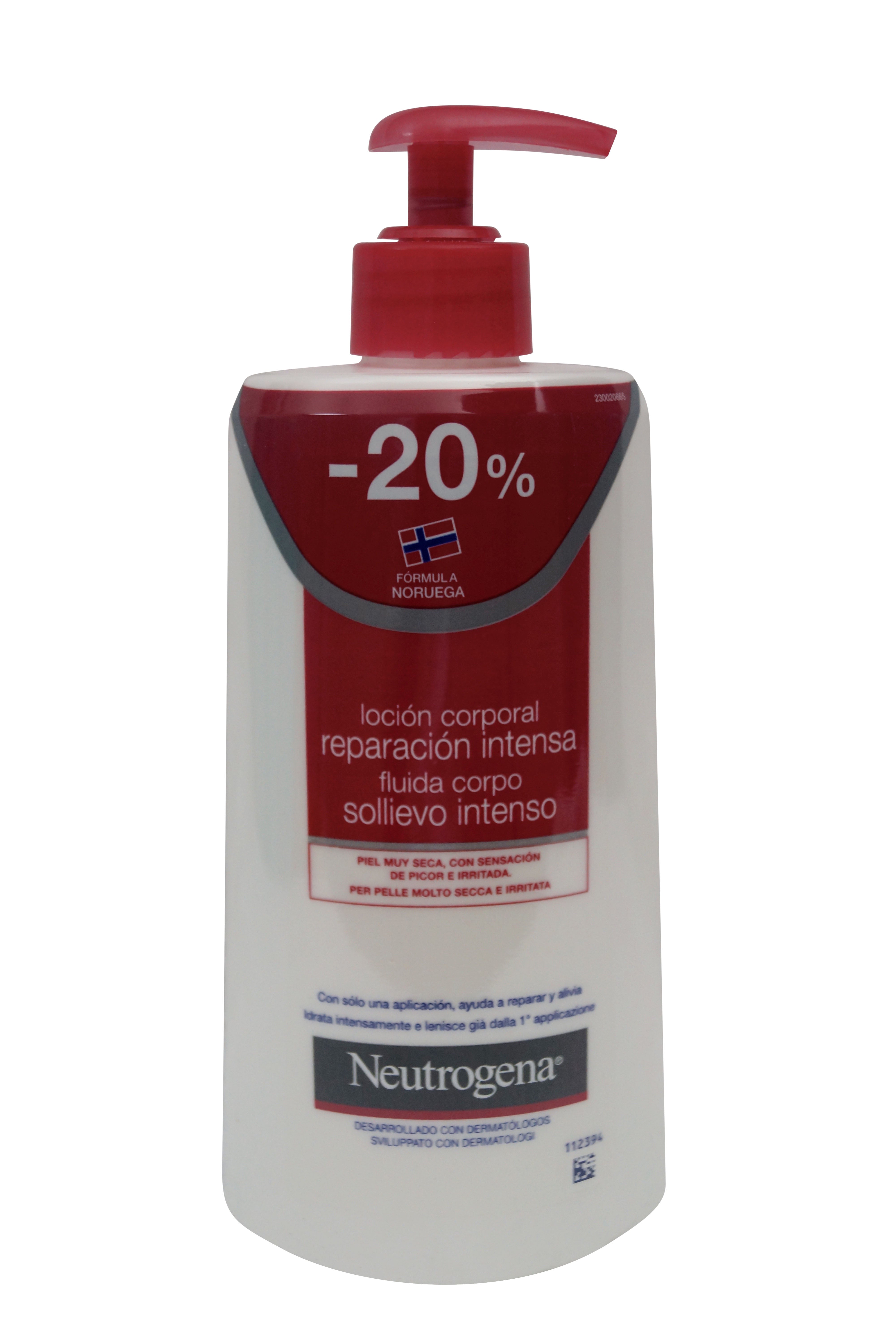 Neutrogena Body Lotion 400 ml  (SPANISH LABEL)