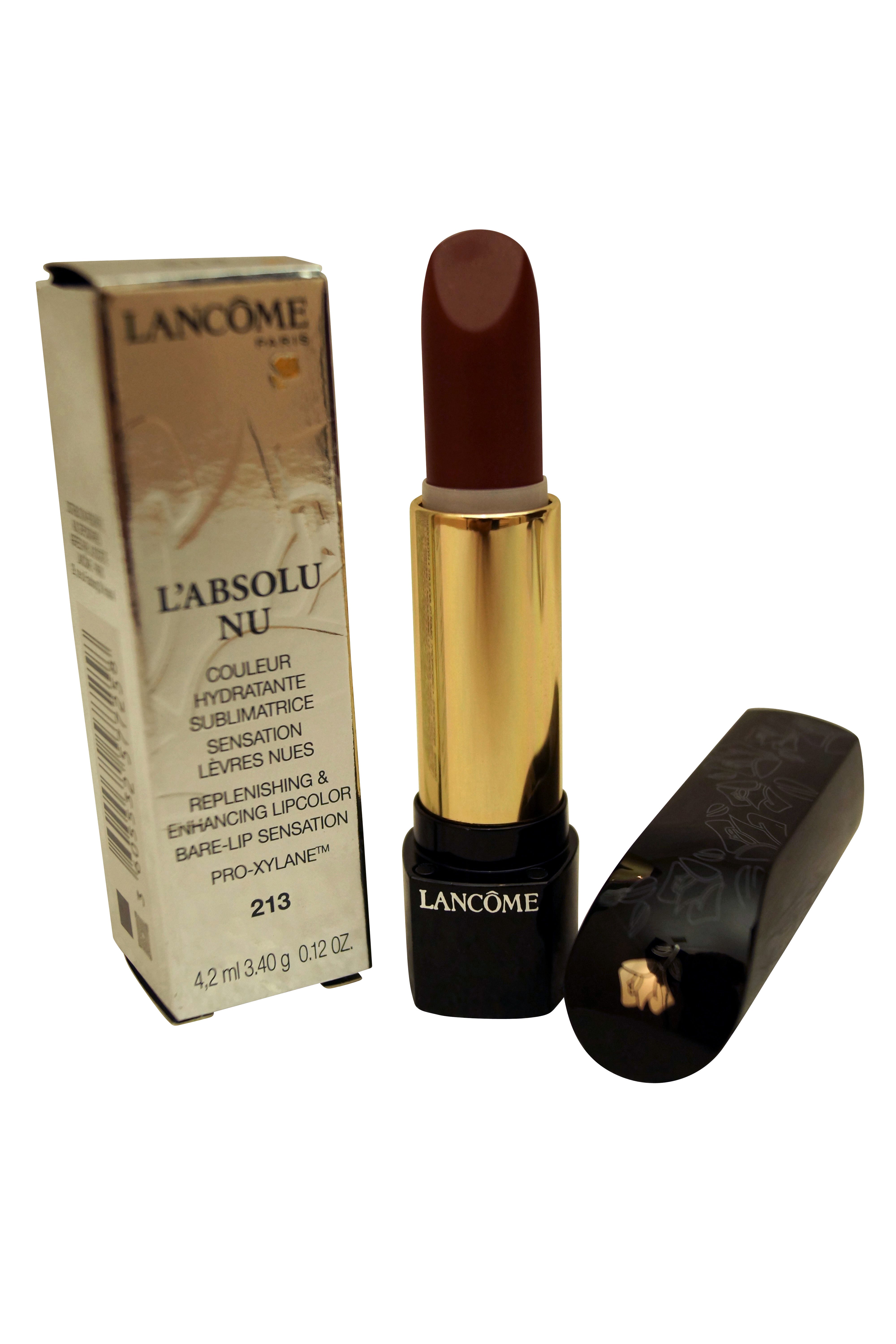 Lancome Paris L'Absolu Nu Replenishing and Enhancing Lipcolor 312 Caf_ Cashmere