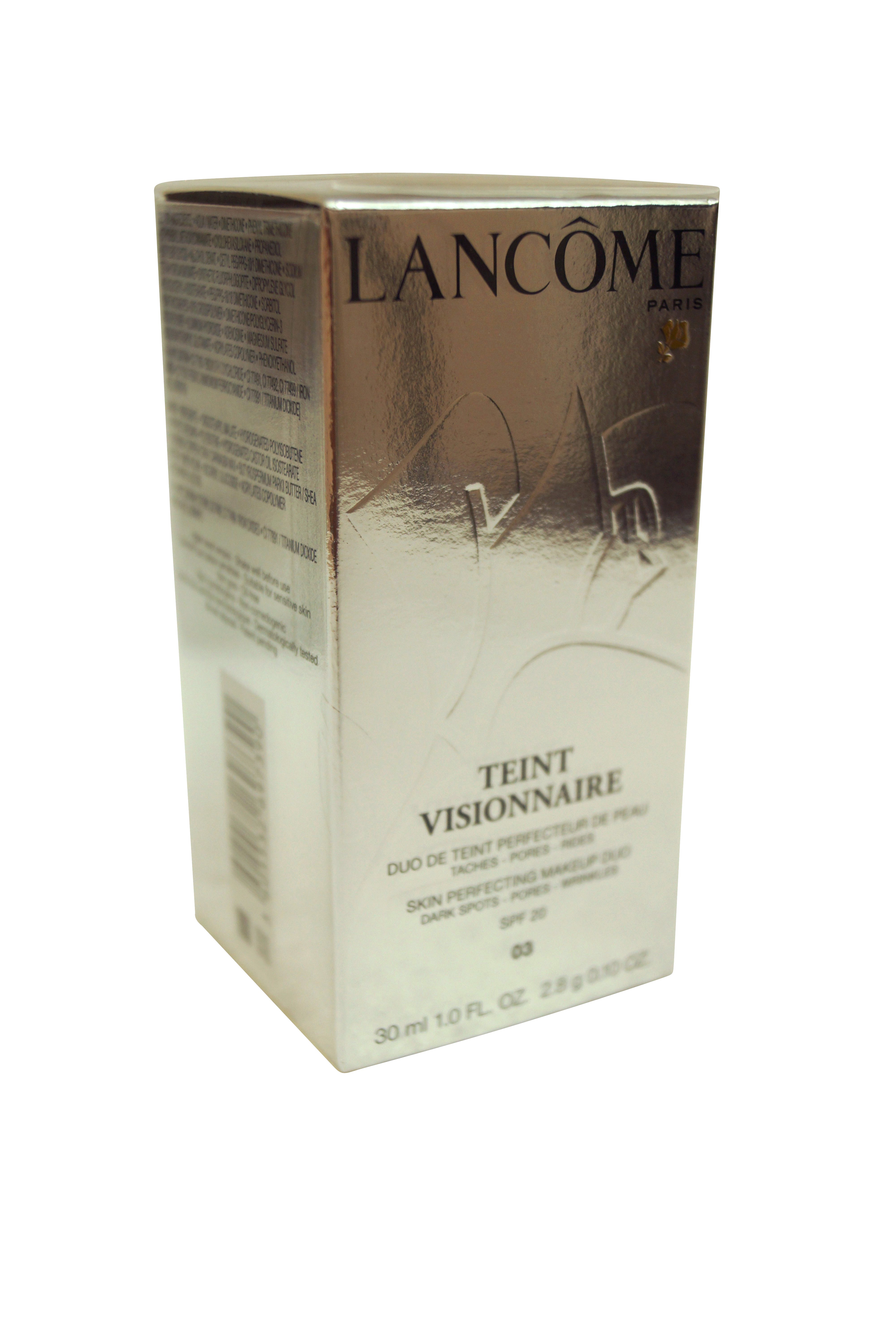 Lancome Paris Tient Visionnaire Makeup Duo SPF 20 Beige Diaphane 03