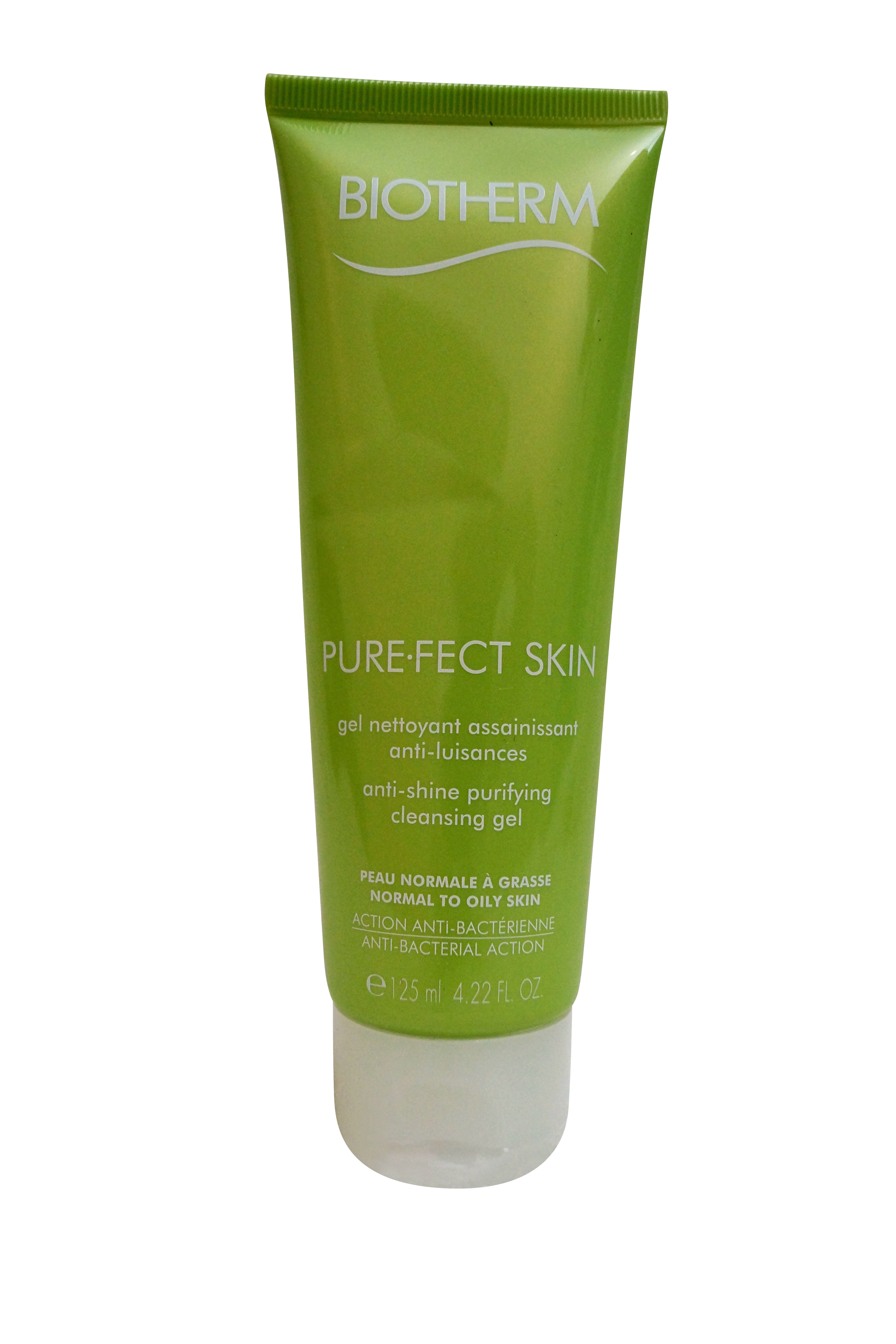 Biotherm Pure-Fect Skin Anti-Shine Purifying Gel Cleanser Acne Prone Skin 4.2 oz