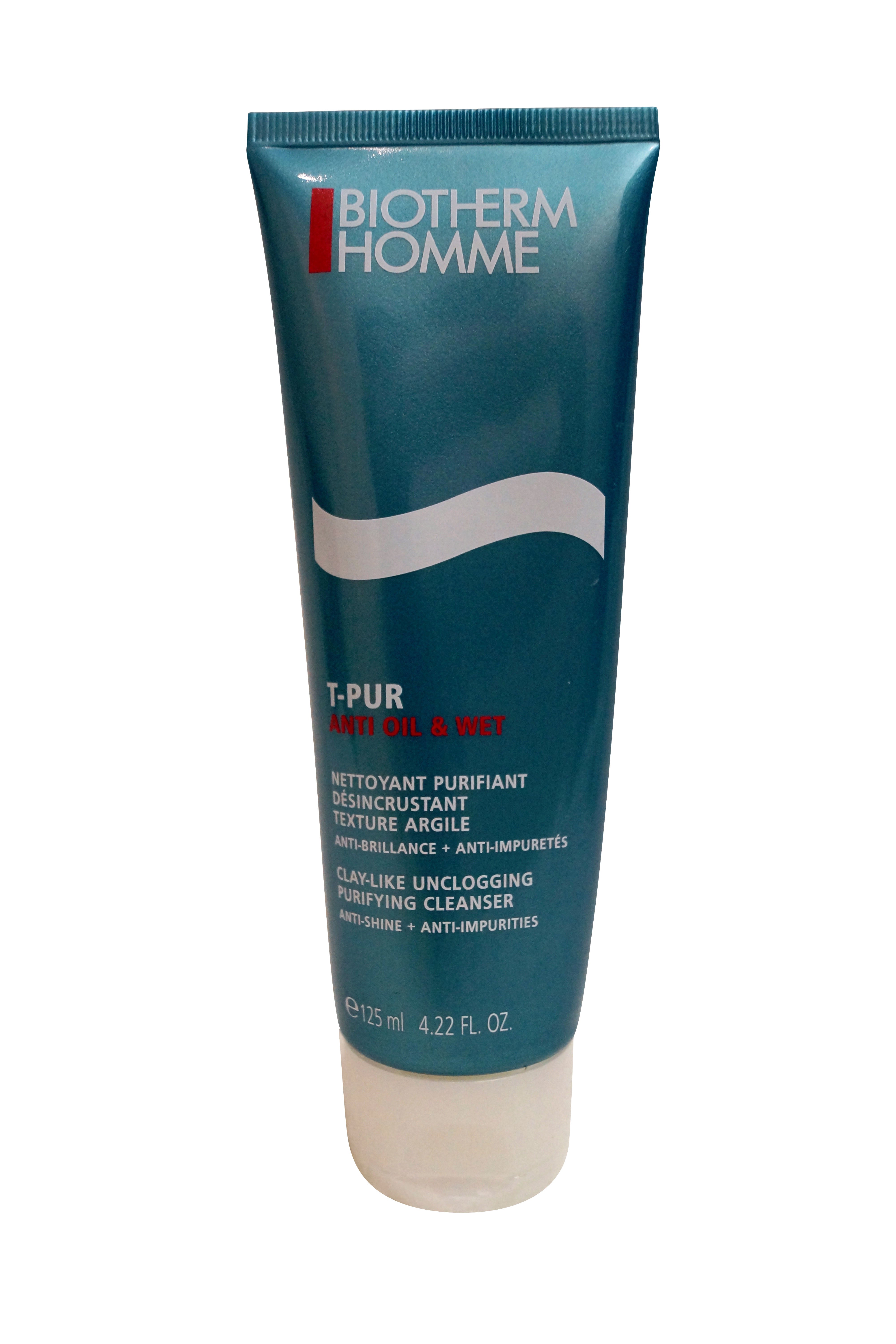 Biotherm Homme T-Pur Purifying Scruffing Daily Cleanser 4.2 oz