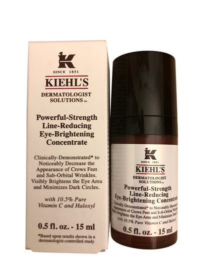 Kiehl's Powerful Strength Eye Brightening Concentrate 0.5 OZ