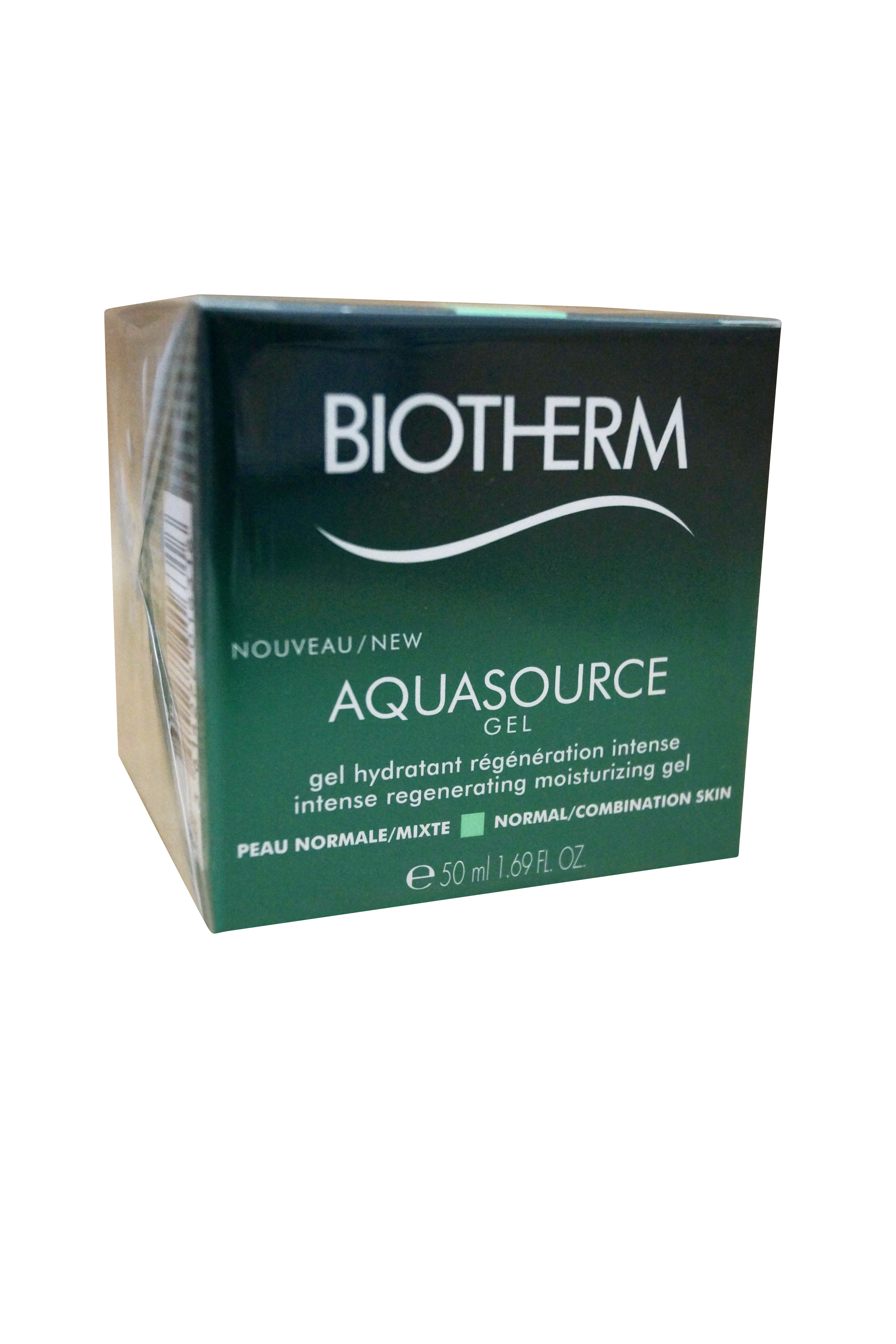 Biotherm Aquasource Gel Intense Moisturizing Gel Normal Combination Skin 1.69 OZ