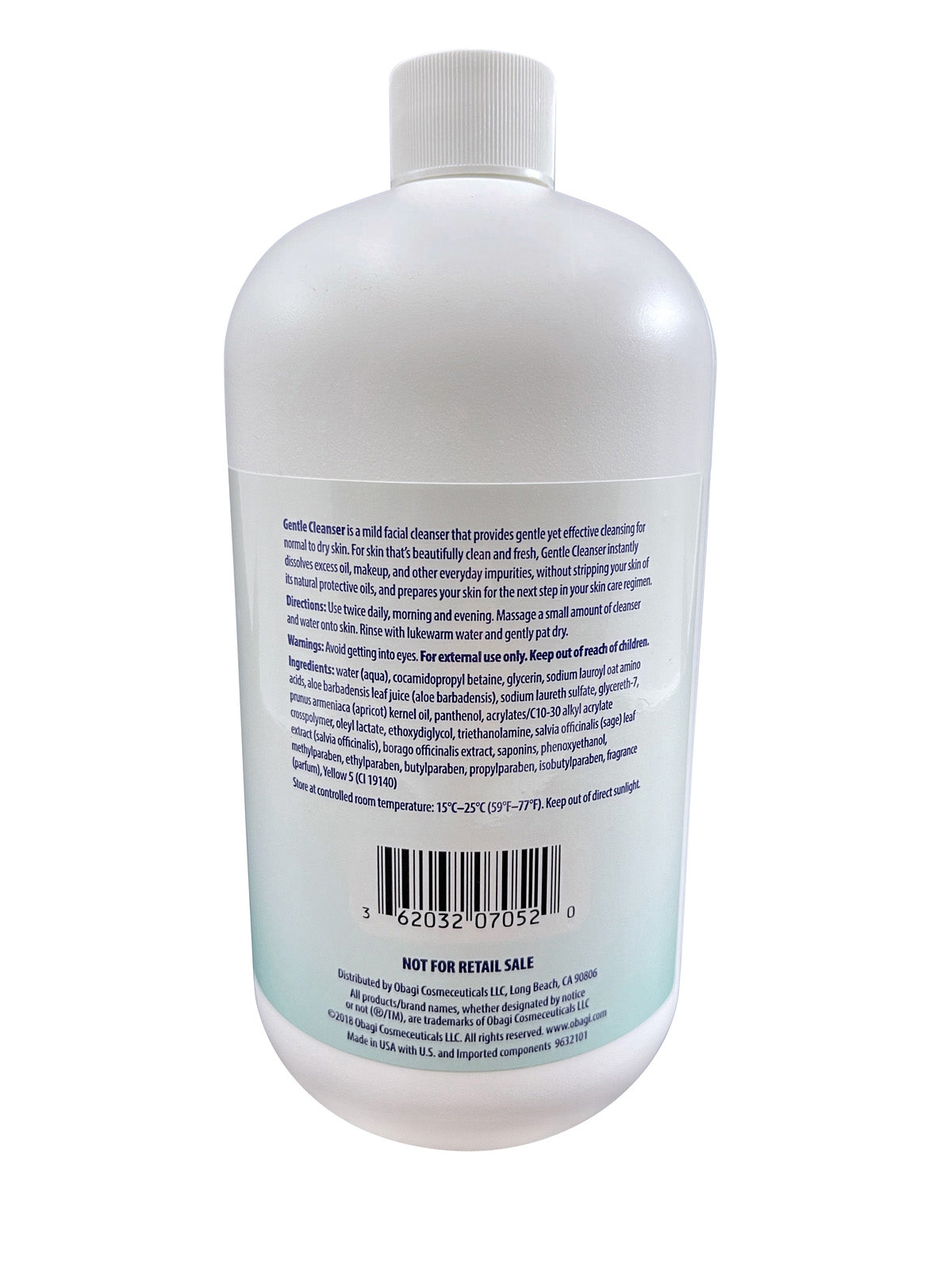 Obagi Medical Gentle Cleanser 33.8 OZ