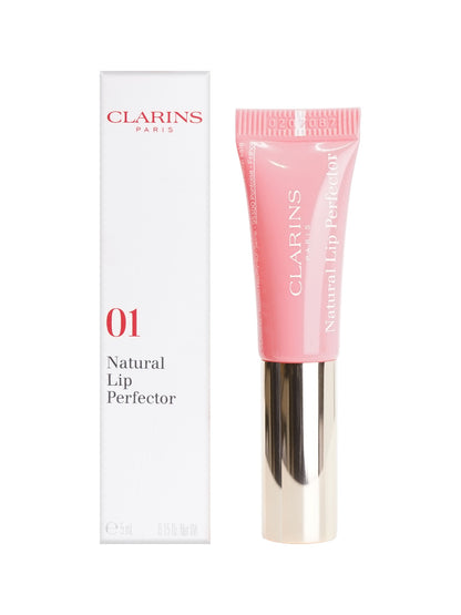 Clarins Natural Lip Perfector 01 Rose Shimmer 0.15