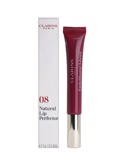 Clarins Natural Lip Perfector 0.35 OZ - CHOOSE YOUR SHADE