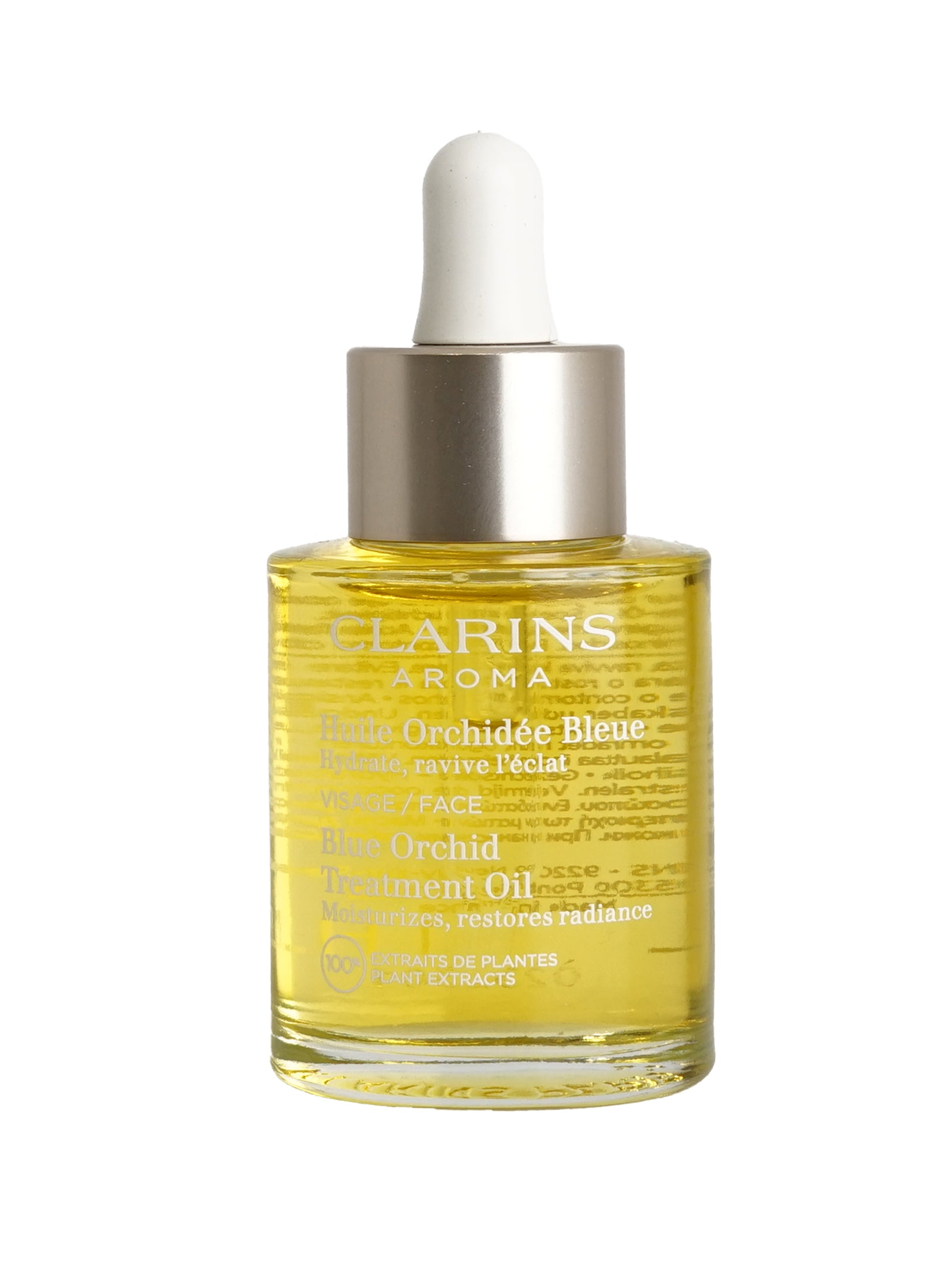 Clarins Blue Orchid Treatment Oil Dehydrated Skin 1 OZ