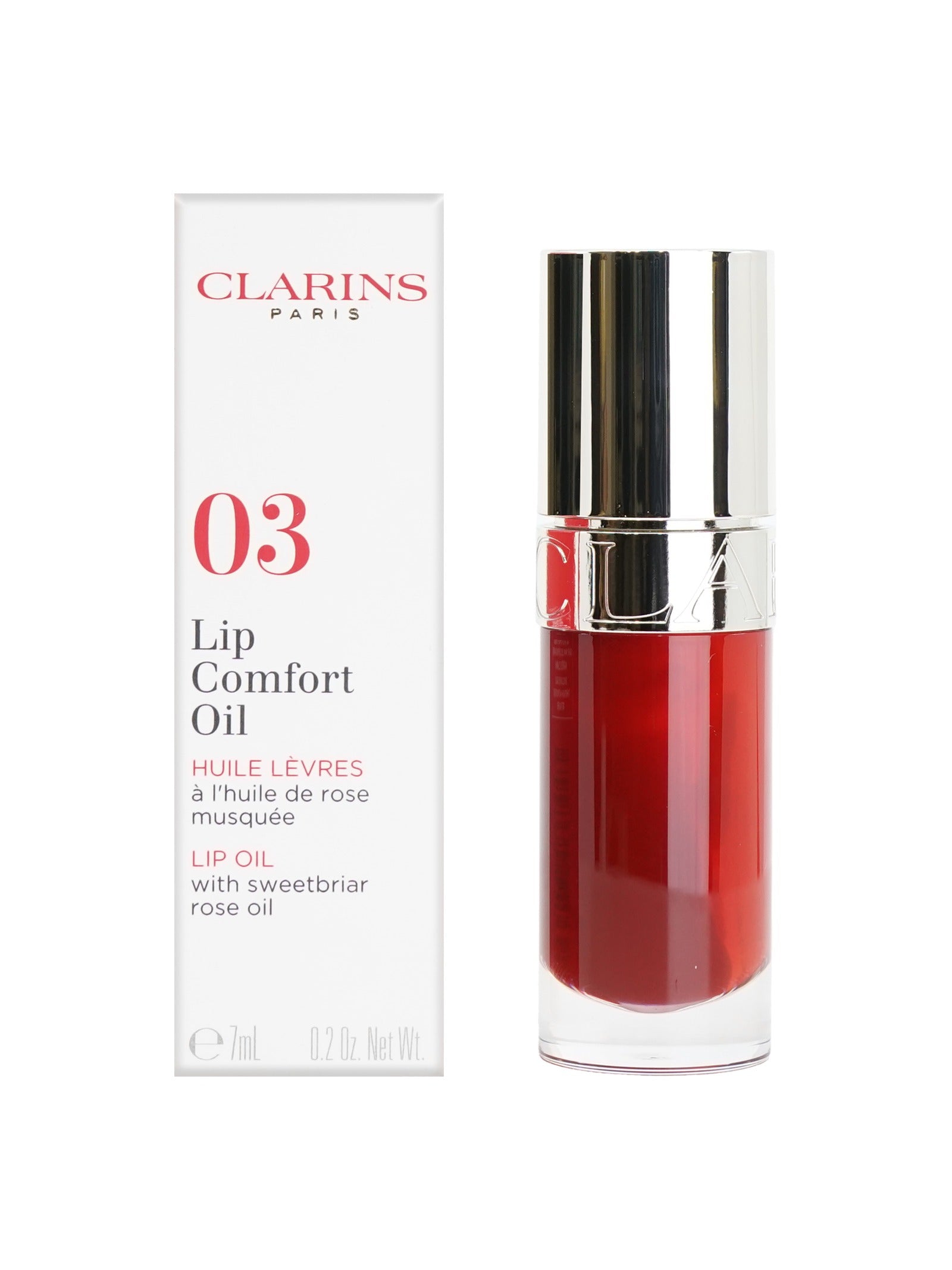 Clarins Lip Comfort Oil Enhances & Nourishes 0.2 OZ - CHOOSE YOUR SHADE