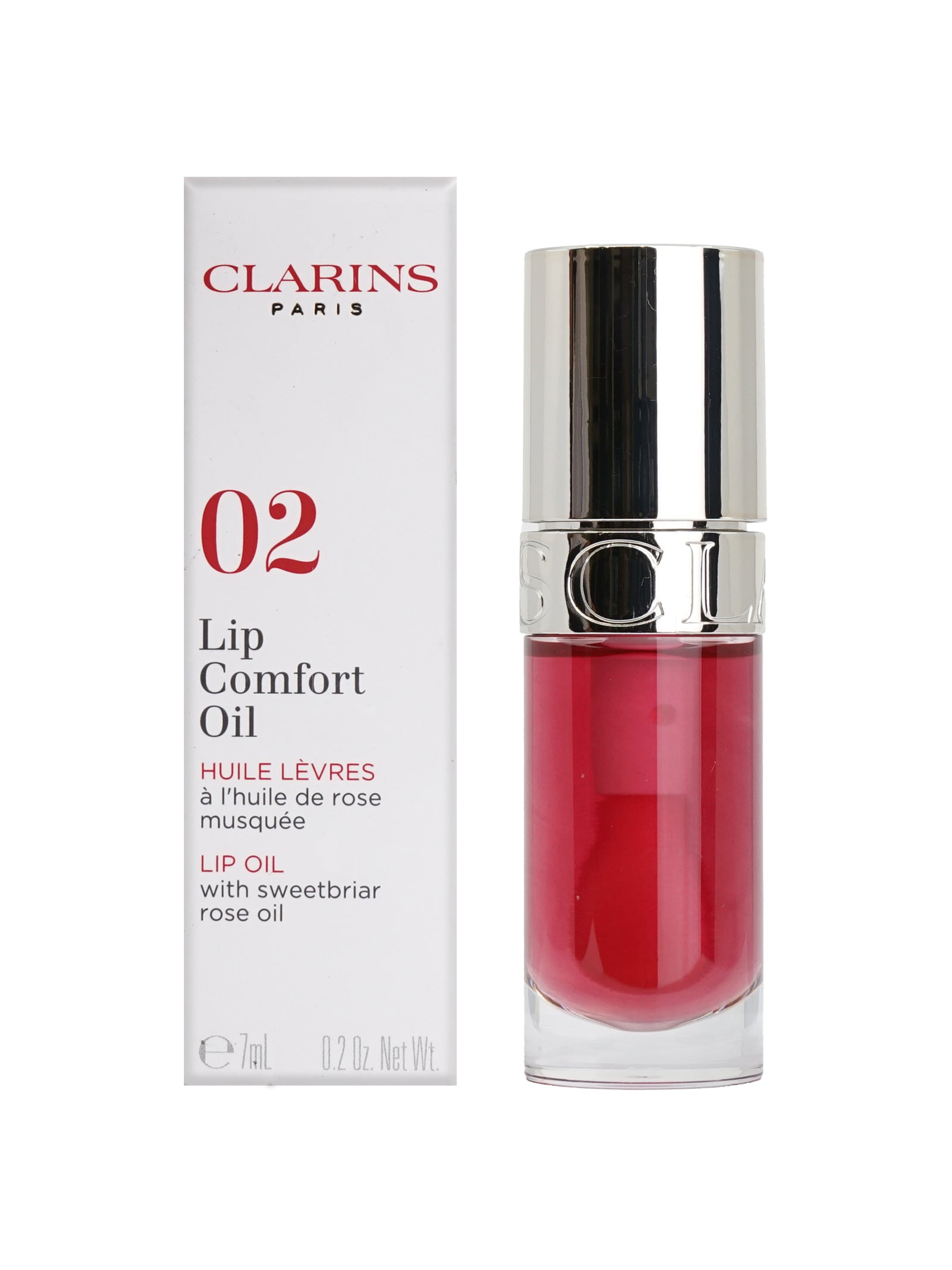 Clarins Lip Comfort Oil Enhances & Nourishes 0.2 OZ - CHOOSE YOUR SHADE