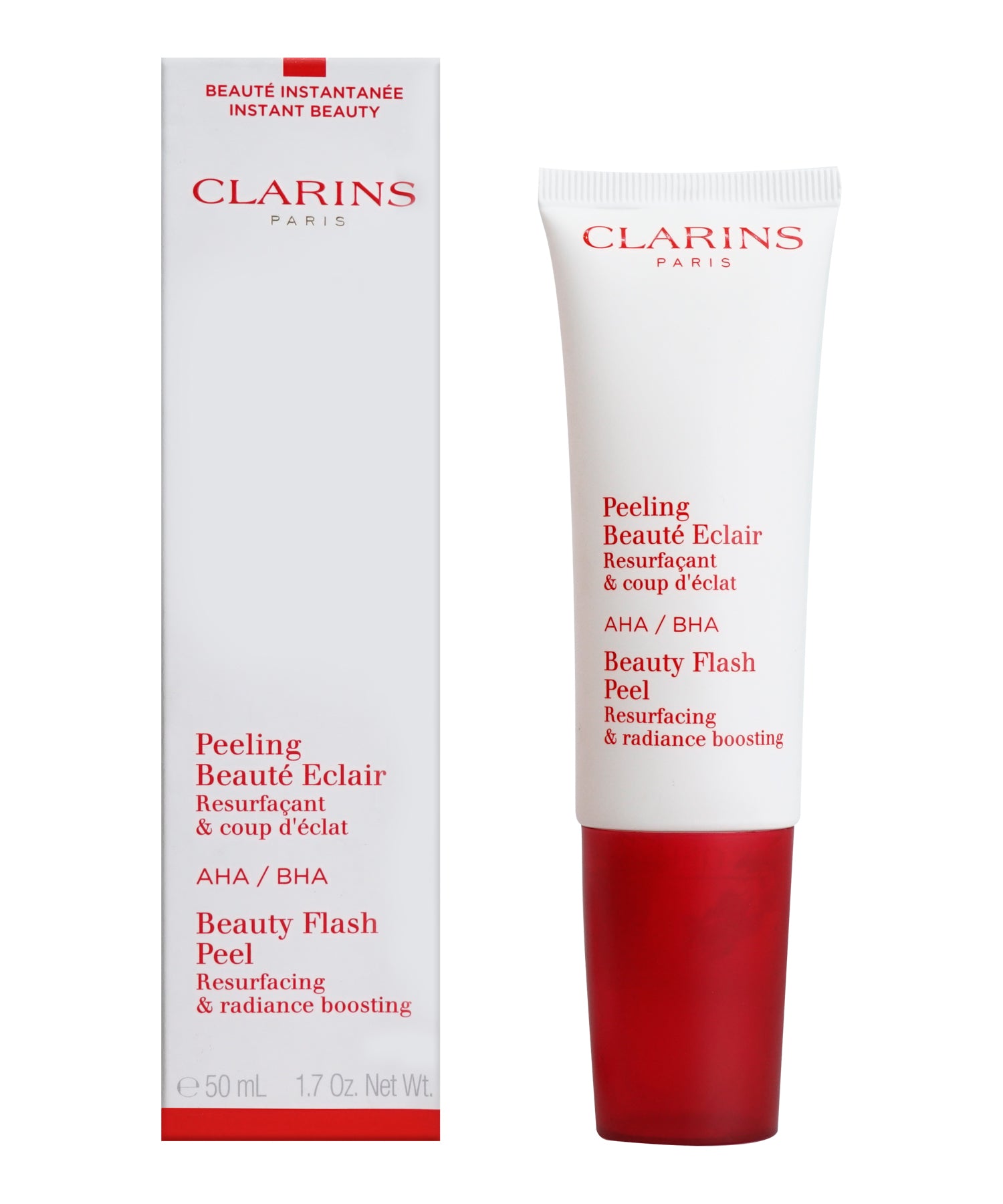 Clarins Beauty Flash Peel AHA & BHA All Skin Types 1.7 OZ