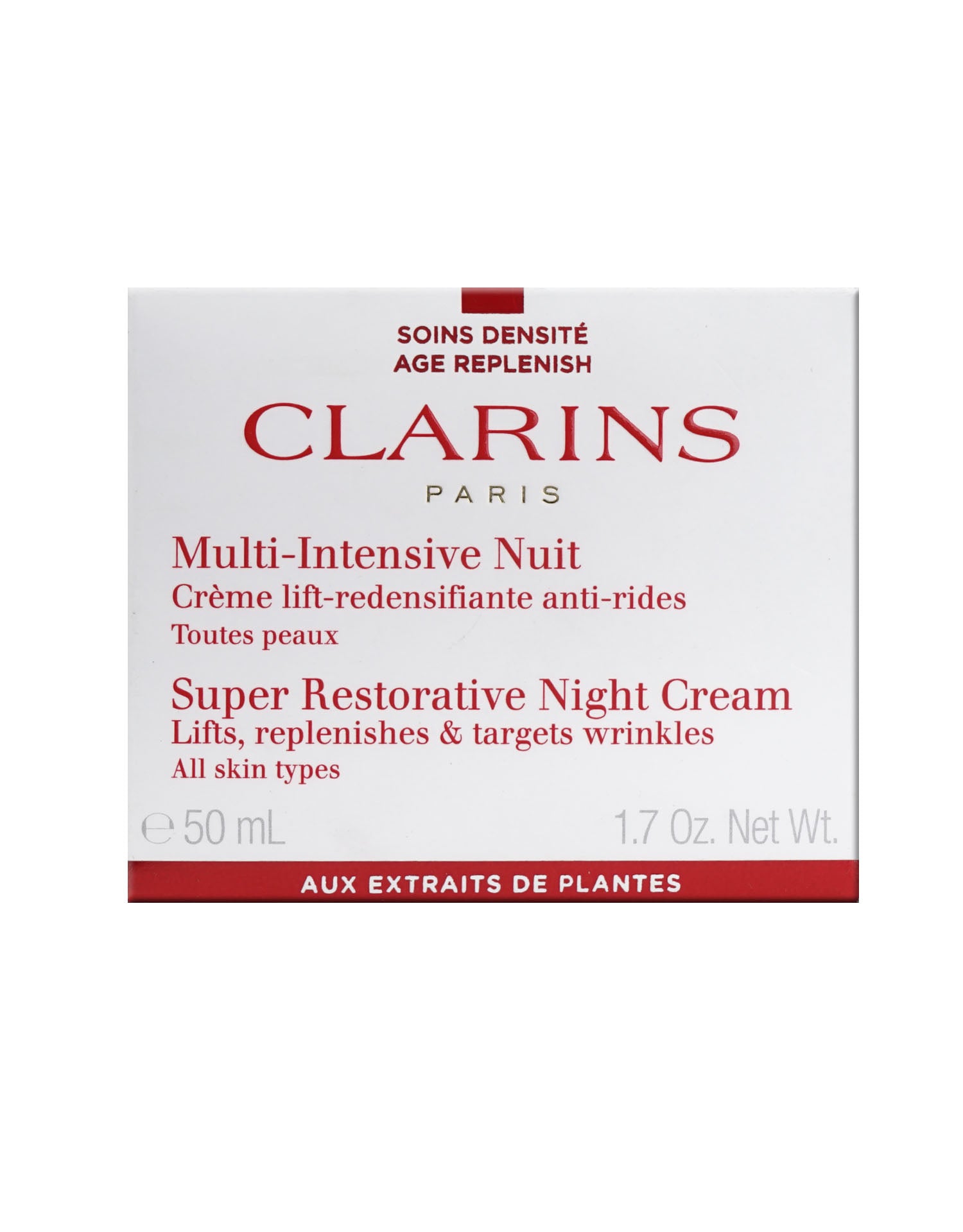 Clarins Super Restorative Night Cream 1.7 OZ