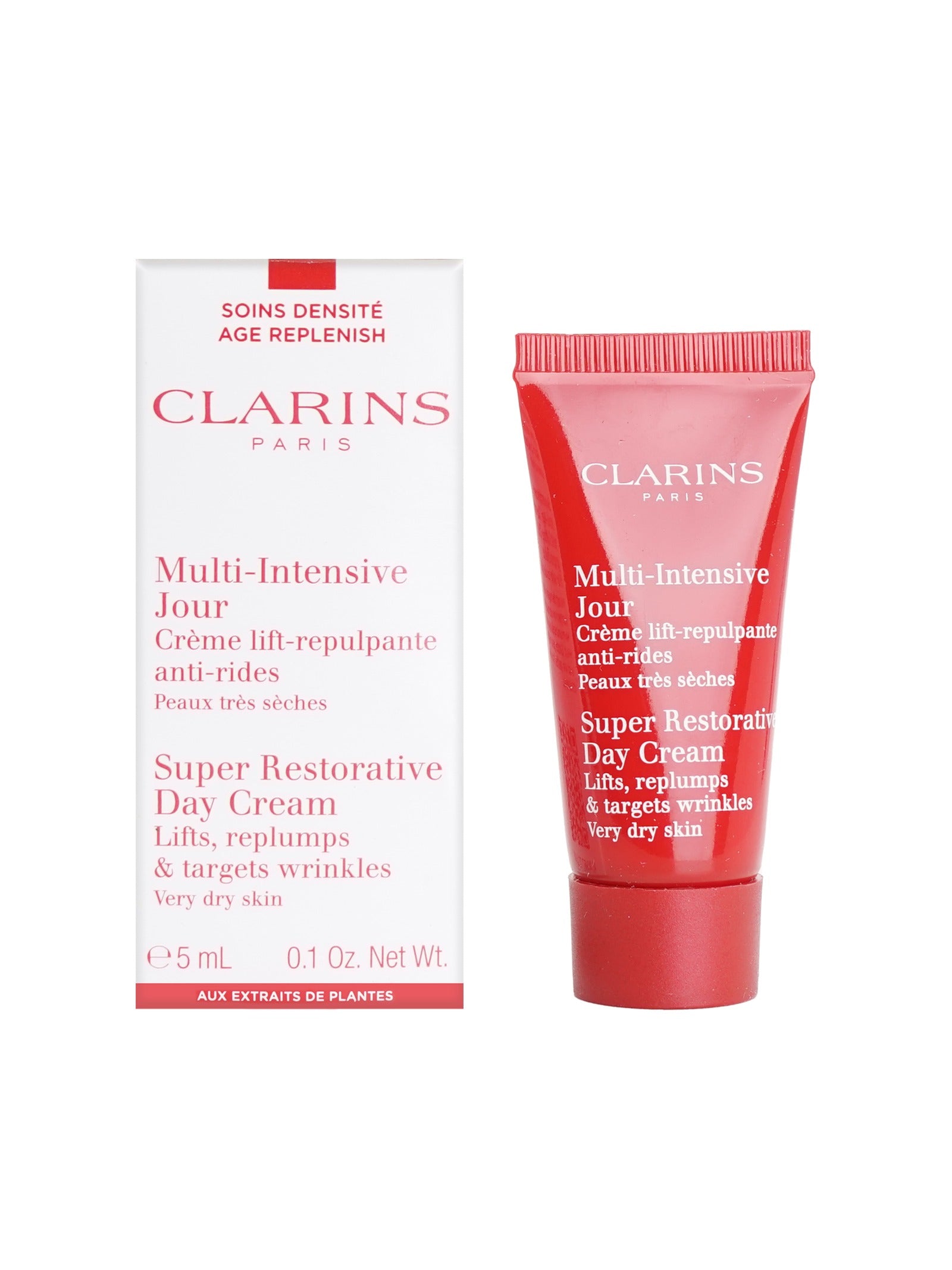 Clarins Super Restorative Day Cream All Skin Types 0.1 OZ