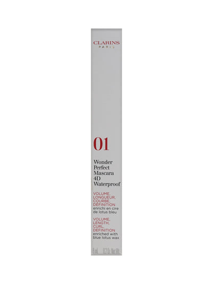 Clarins Wonder Perfect Mascara 4d Waterproof 01 Black 0.2 OZ