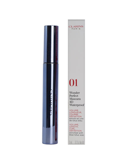 Clarins Wonder Perfect Mascara 4d Waterproof 01 Black 0.2 OZ