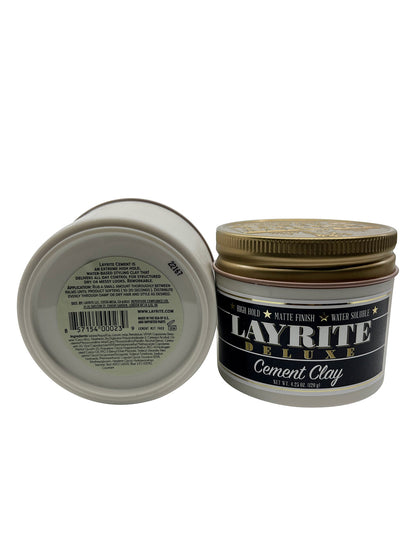 Layrite Deluxe Cement Clay 4.25 OZ Set of 2