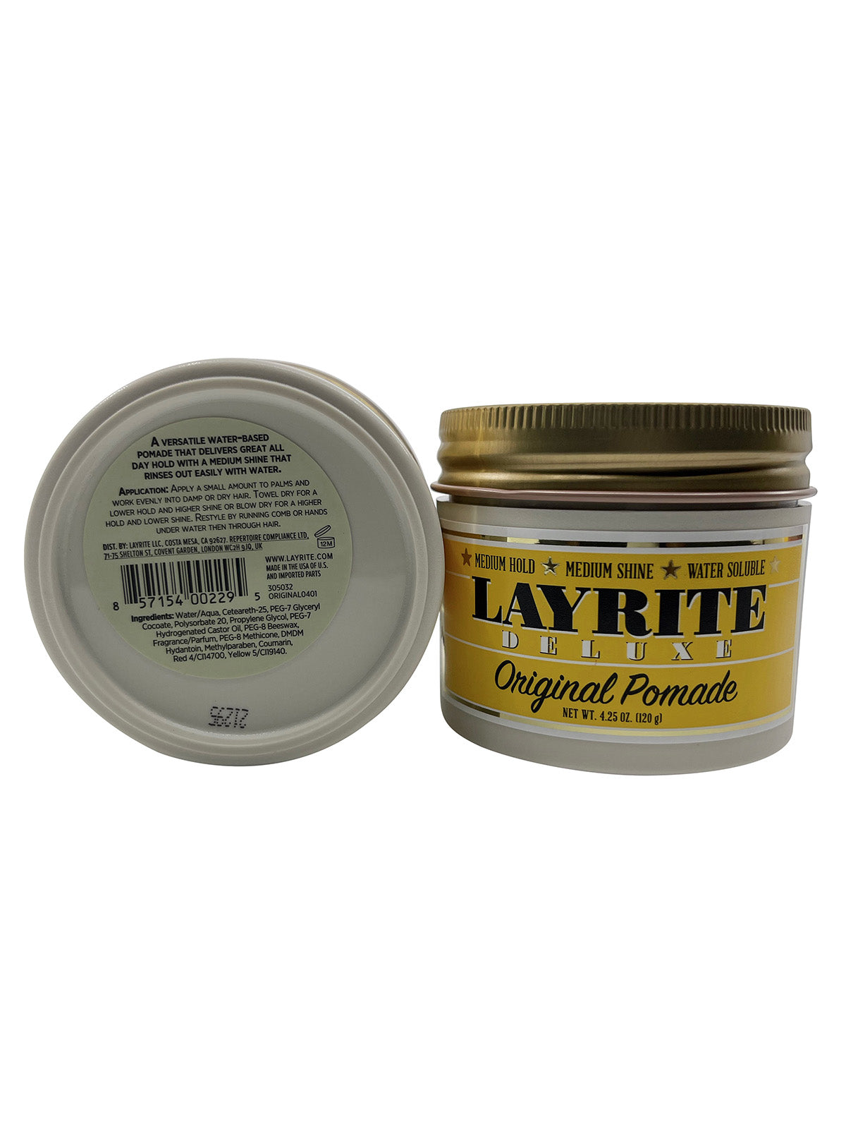 Layrite Deluxe Original Pomade 4.25 OZ Set of 2