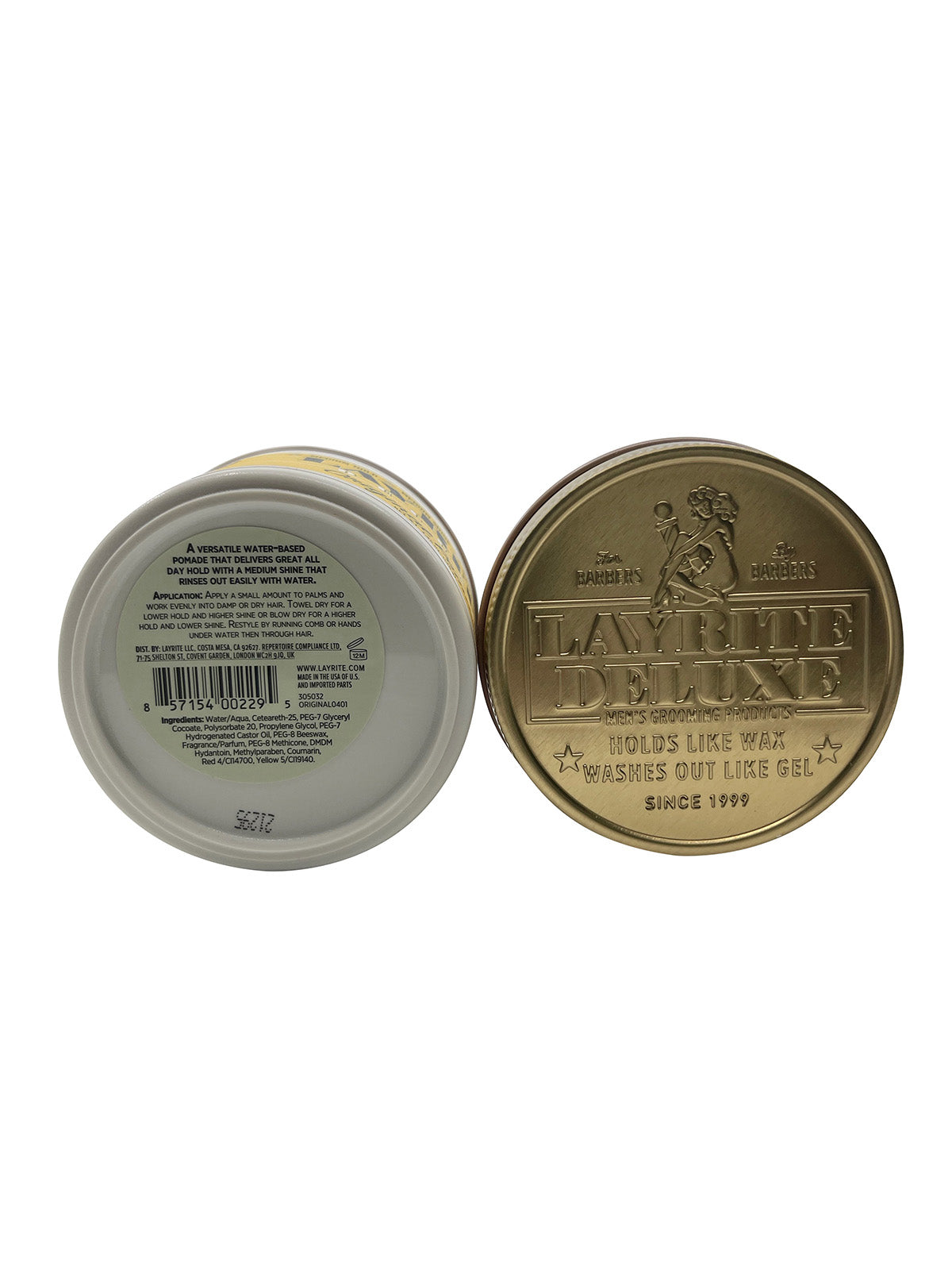 Layrite Deluxe Original Pomade 4.25 OZ Set of 2