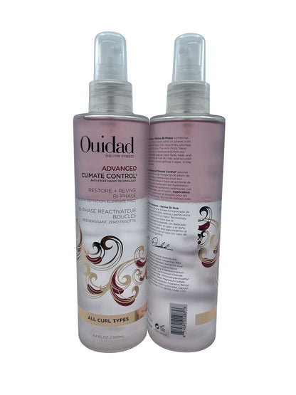 Ouidad Advanced Climate Control Bi-Phase Restore & Revive 6.8 OZ Set of 2