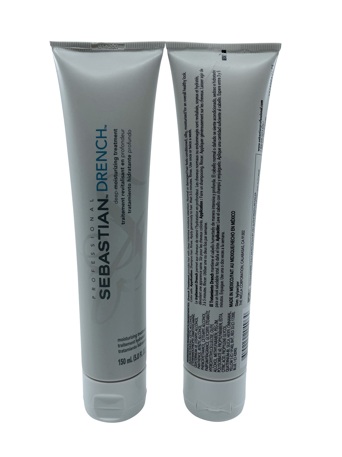 Sebastian Professional Drench Deep Moisturizing Treatment 5 OZ Set of 2