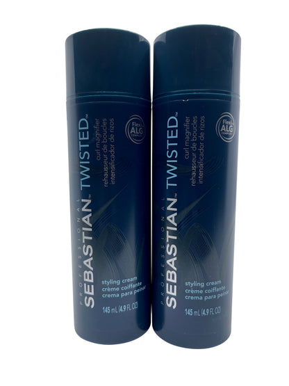 Sebastian Professional Twisted Curl Magnifying Styling Cream 4.9 OZ Set of 2