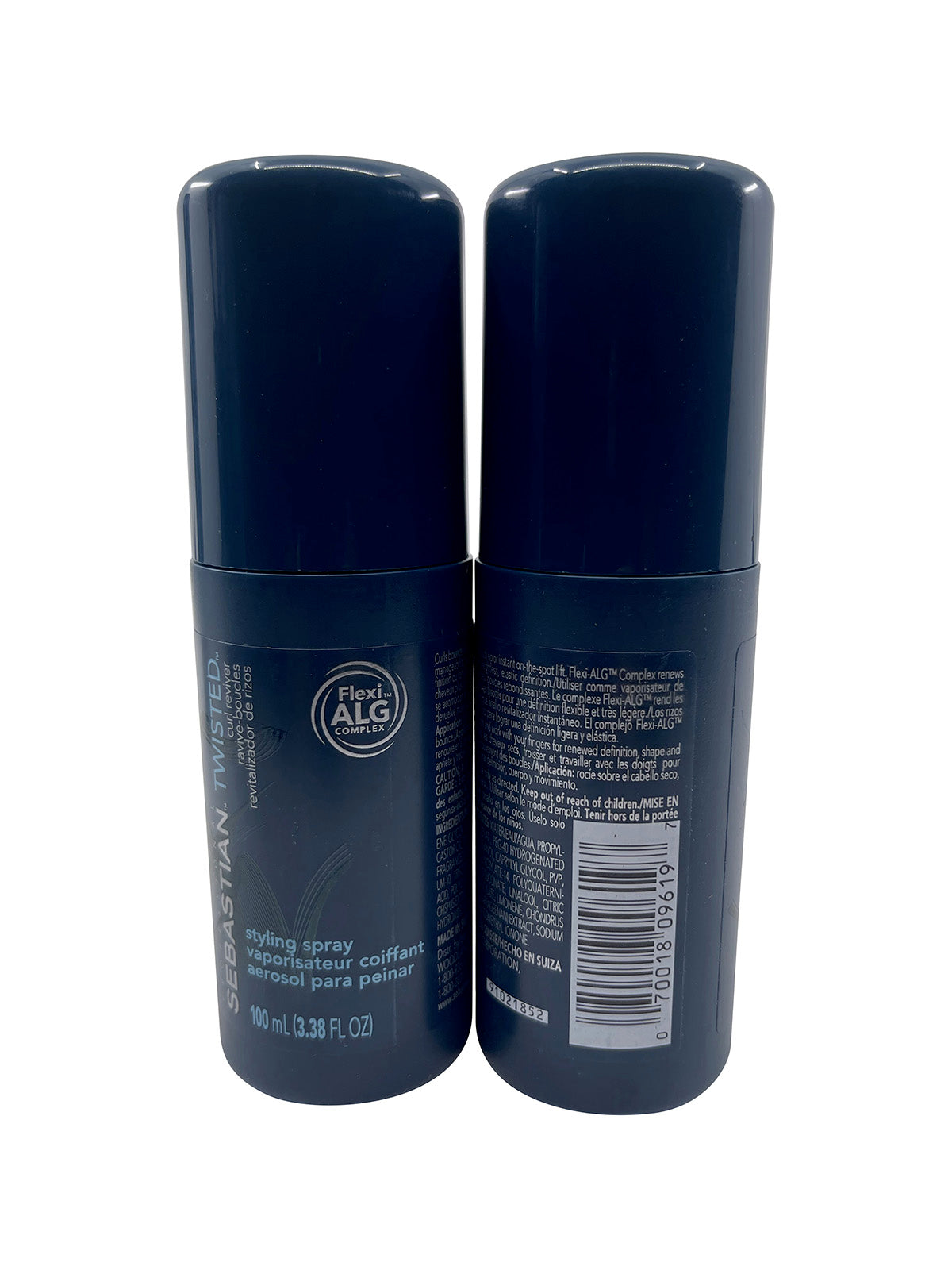 Sebastian Professional Twisted Curl Magnifying Styling Spray 3.38 OZ Set of 2