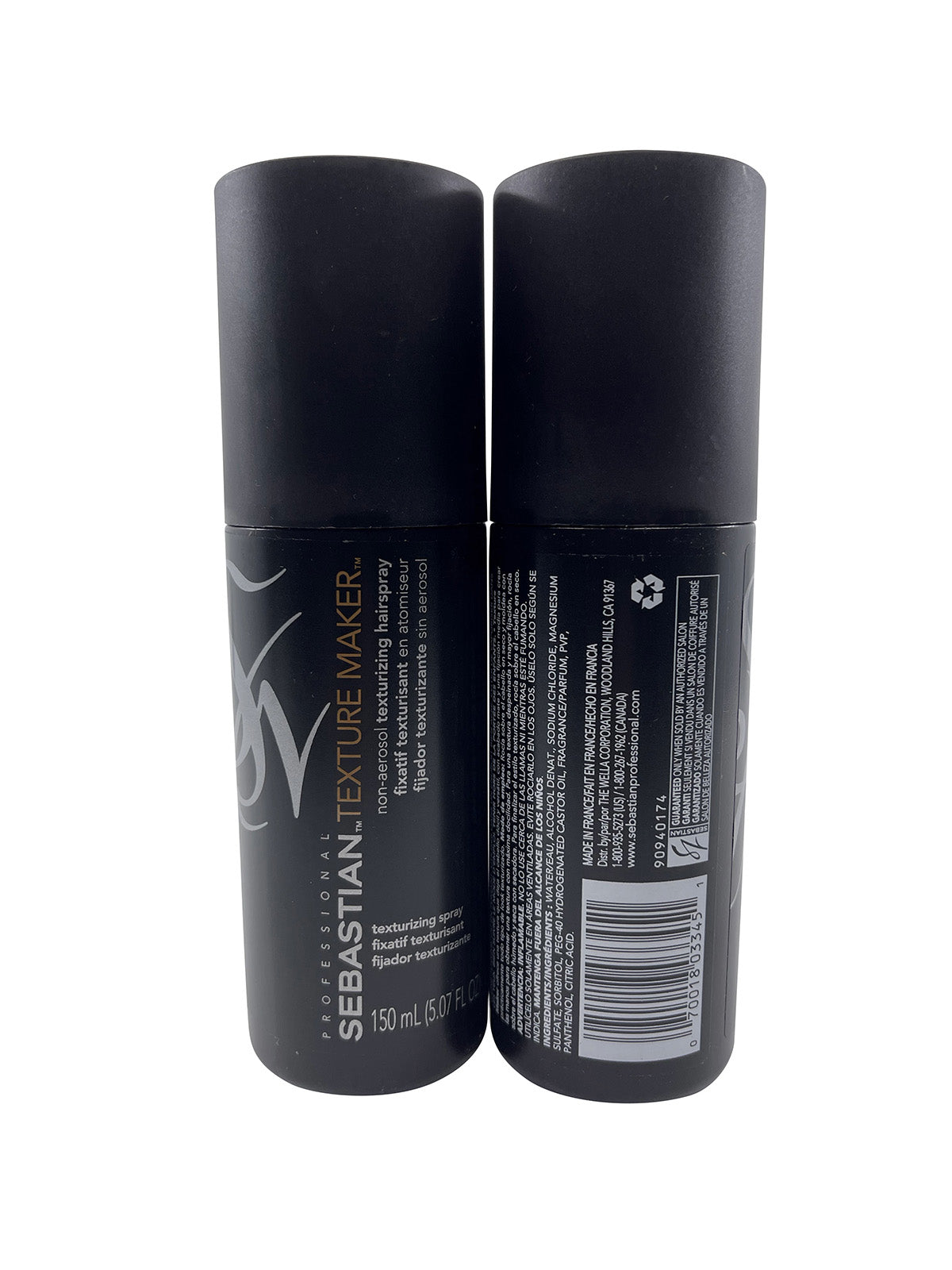 Sebastian Professional Texture Maker Texturizing Hairspray 5 OZ Set of 2