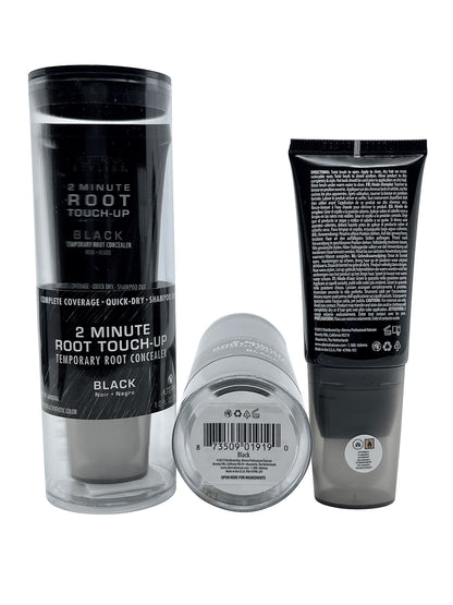 Alterna Stylist 2 Minute Root Touch Up Temporary Root Concealer Black 1 OZ 2 pk