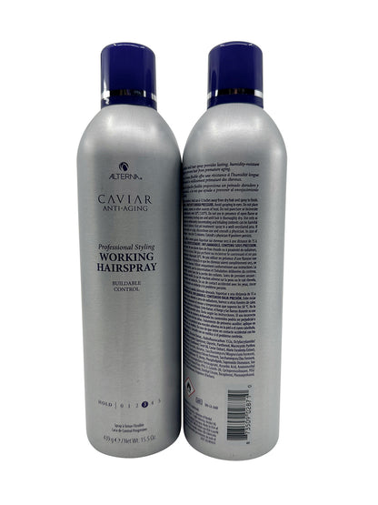 Alterna Caviar Anti Aging Working Hairspray Buildable Control 15.50 OZ DUO