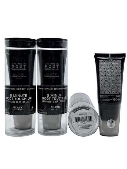 Alterna Stylist 2 Minute Root Touch Up Temporary Root Concealer Black 1 OZ 3 pk