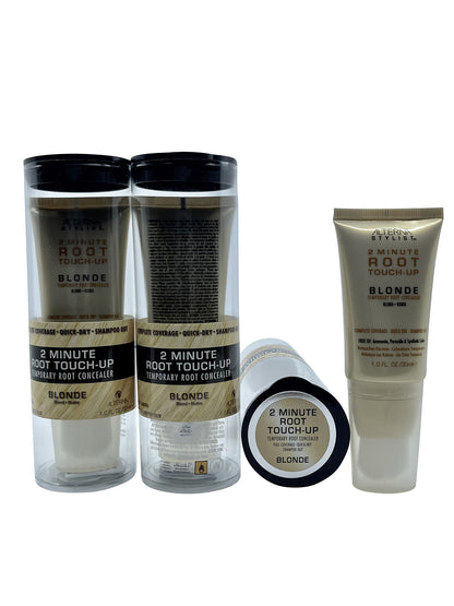 Alterna Stylist 2 Minute Root Touch Up Temporary Root Concealer Blonde 1 OZ 3 pk