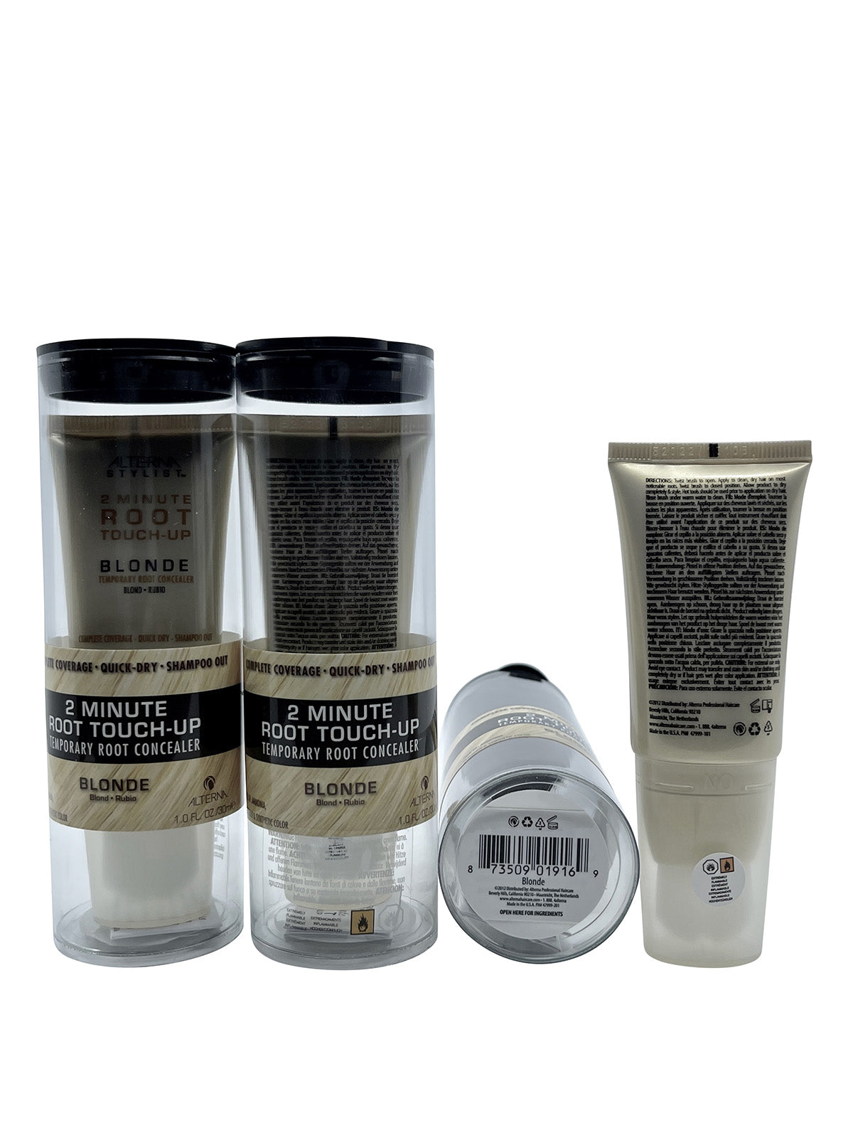 Alterna Stylist 2 Minute Root Touch Up Temporary Root Concealer Blonde 1 OZ 3 pk