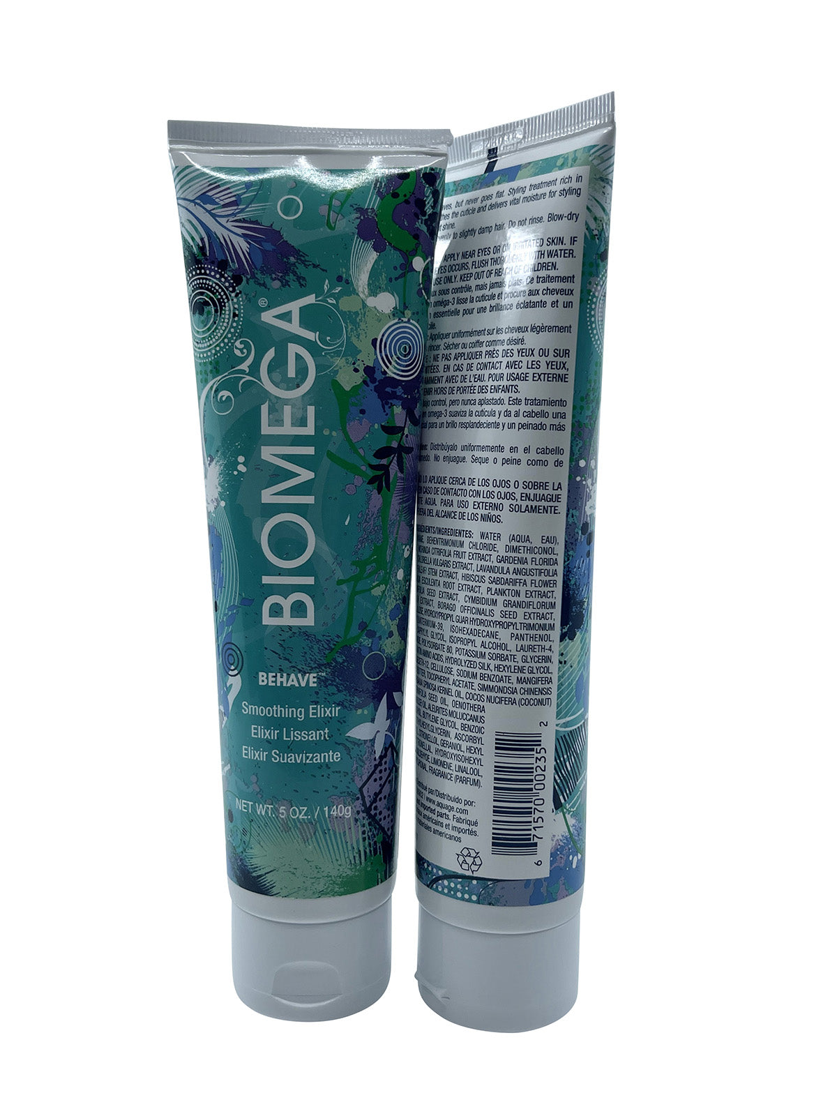 Aquage Behave Smoothing Elixir 5 OZ Set of 2