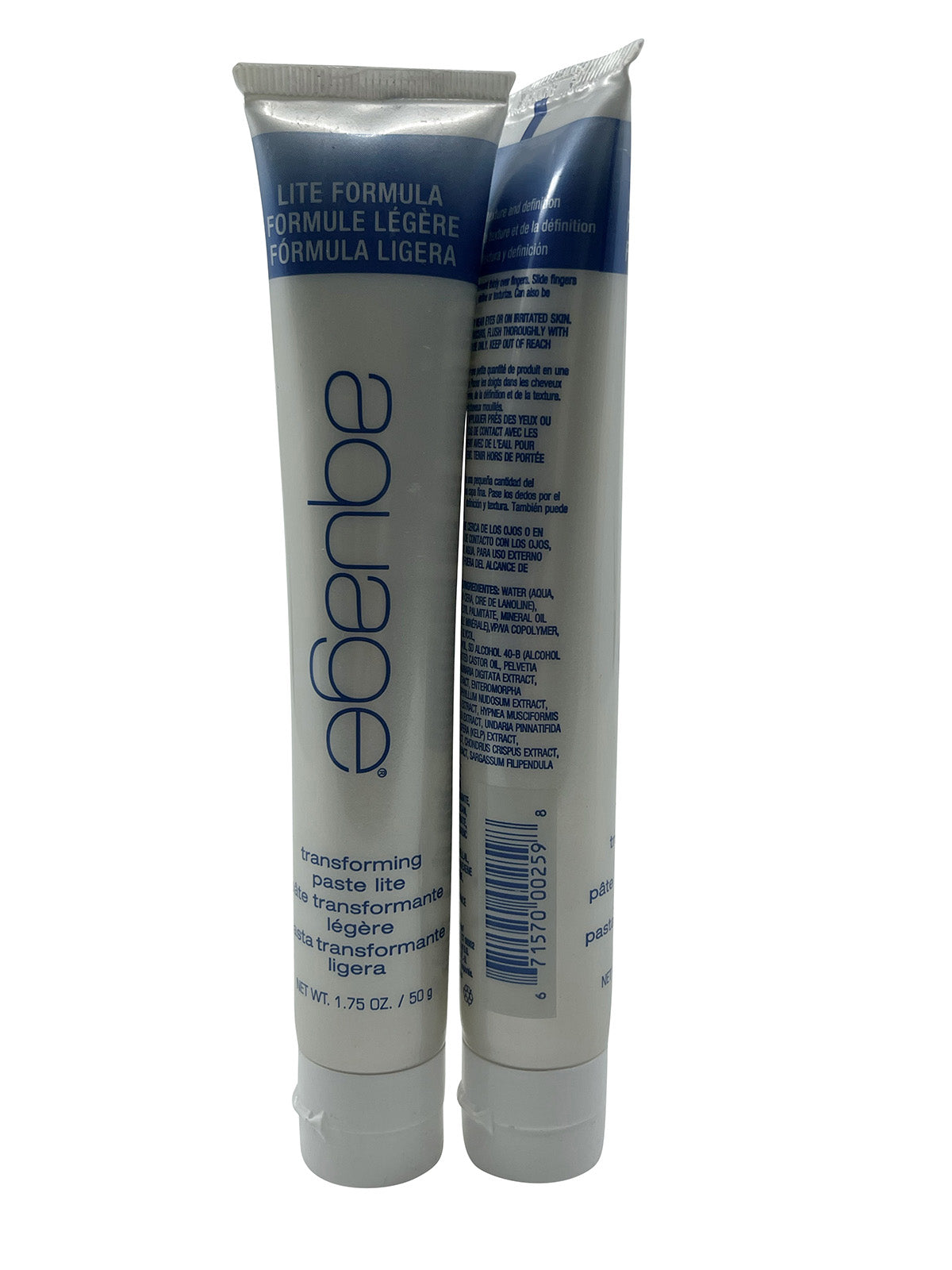 Aquage Transforming Paste Lite 1.75 OZ Set of 2