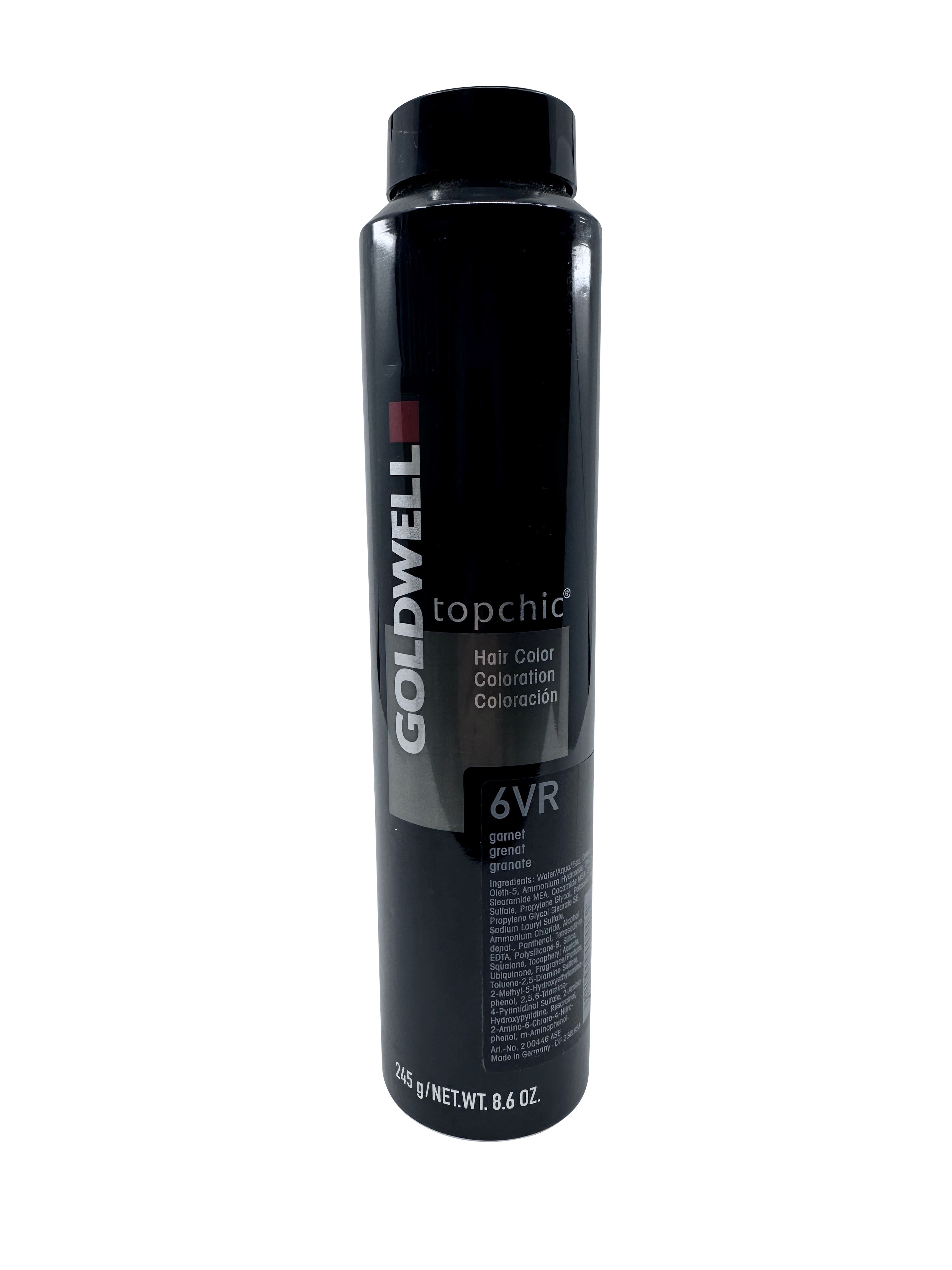 Goldwell Topchic Hair Color 6VR Garnet 8.6 OZ