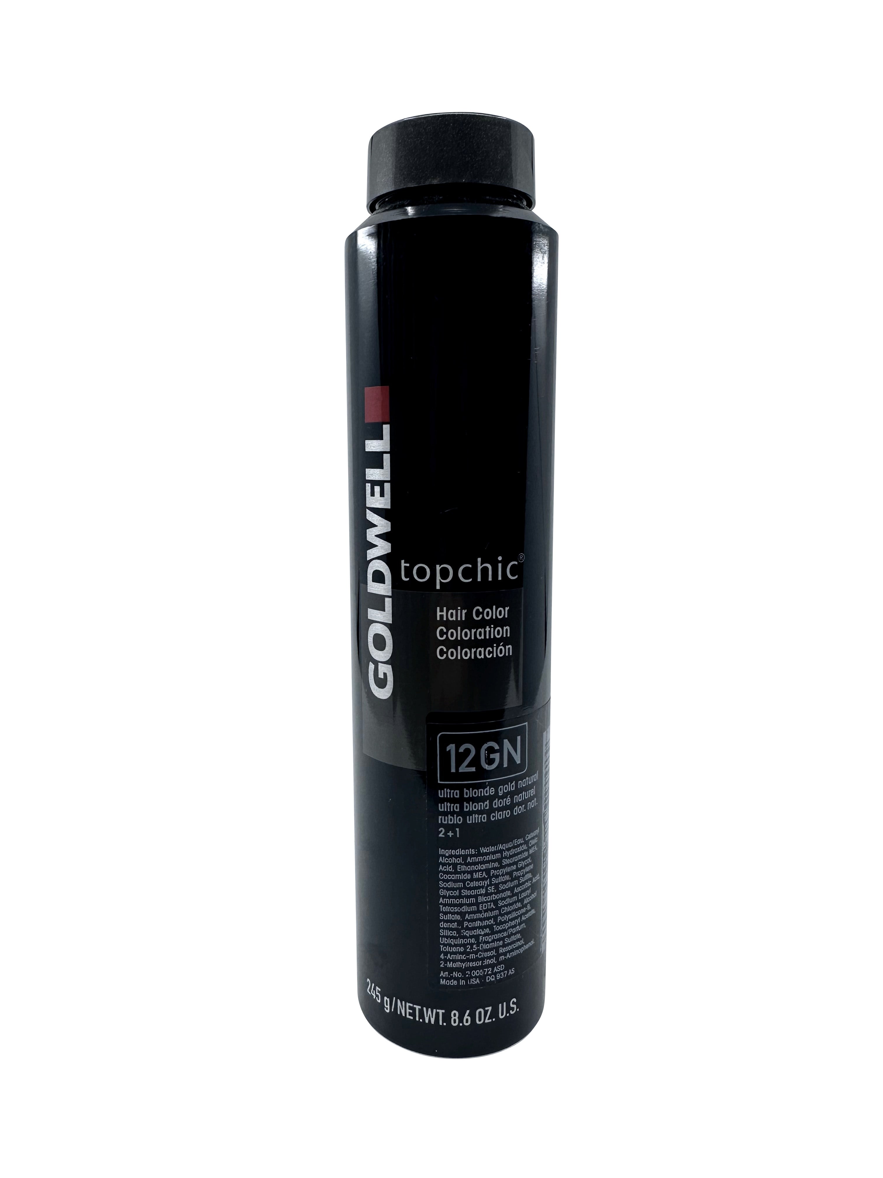 Goldwell Topchic Hair Color 12GN Ultra Blonde Gold Natural 8.6 OZ