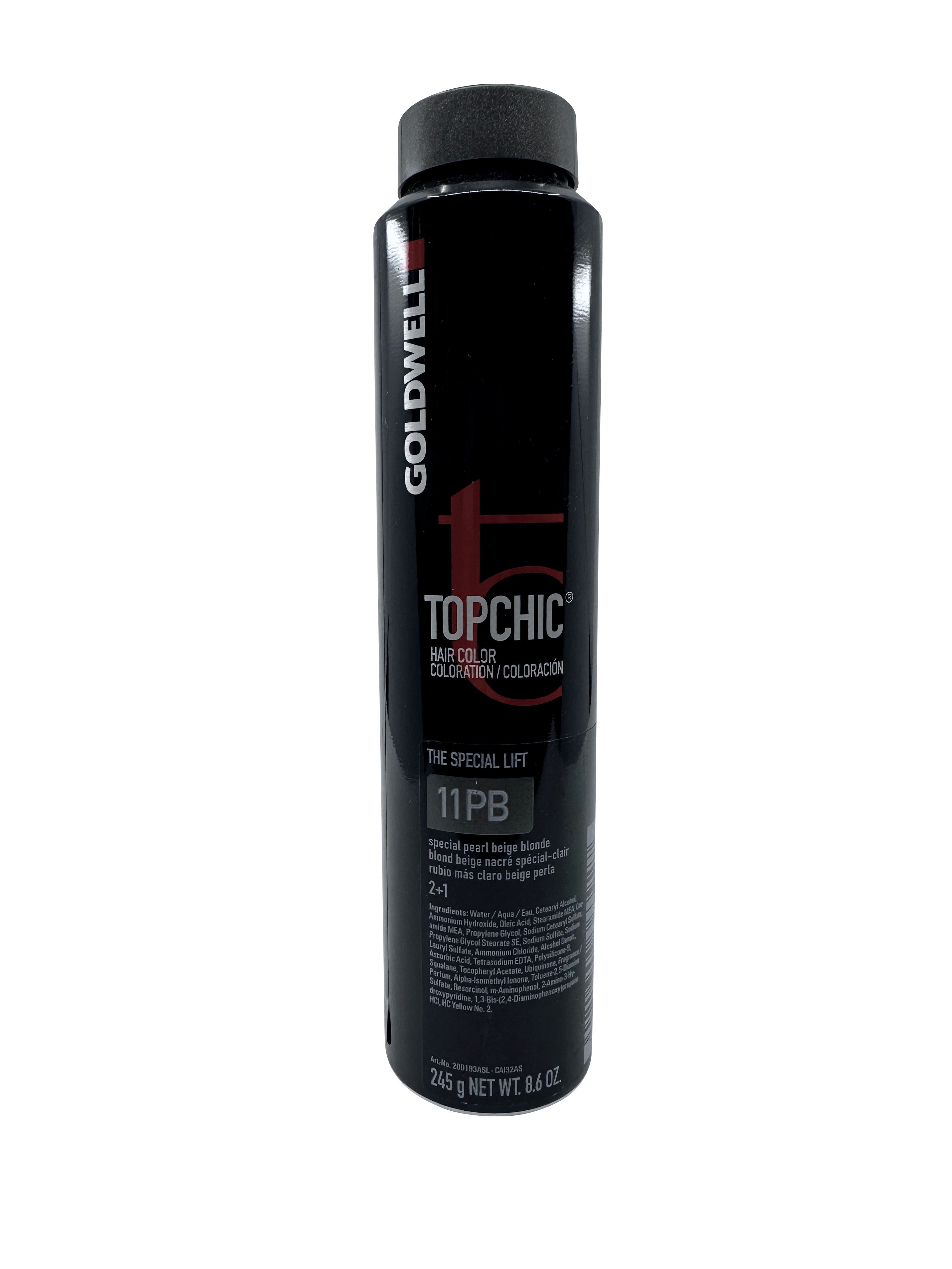 Goldwell Topchic Hair Color The Special Lift 11PB Pearl Beige Blonde 8.6 OZ