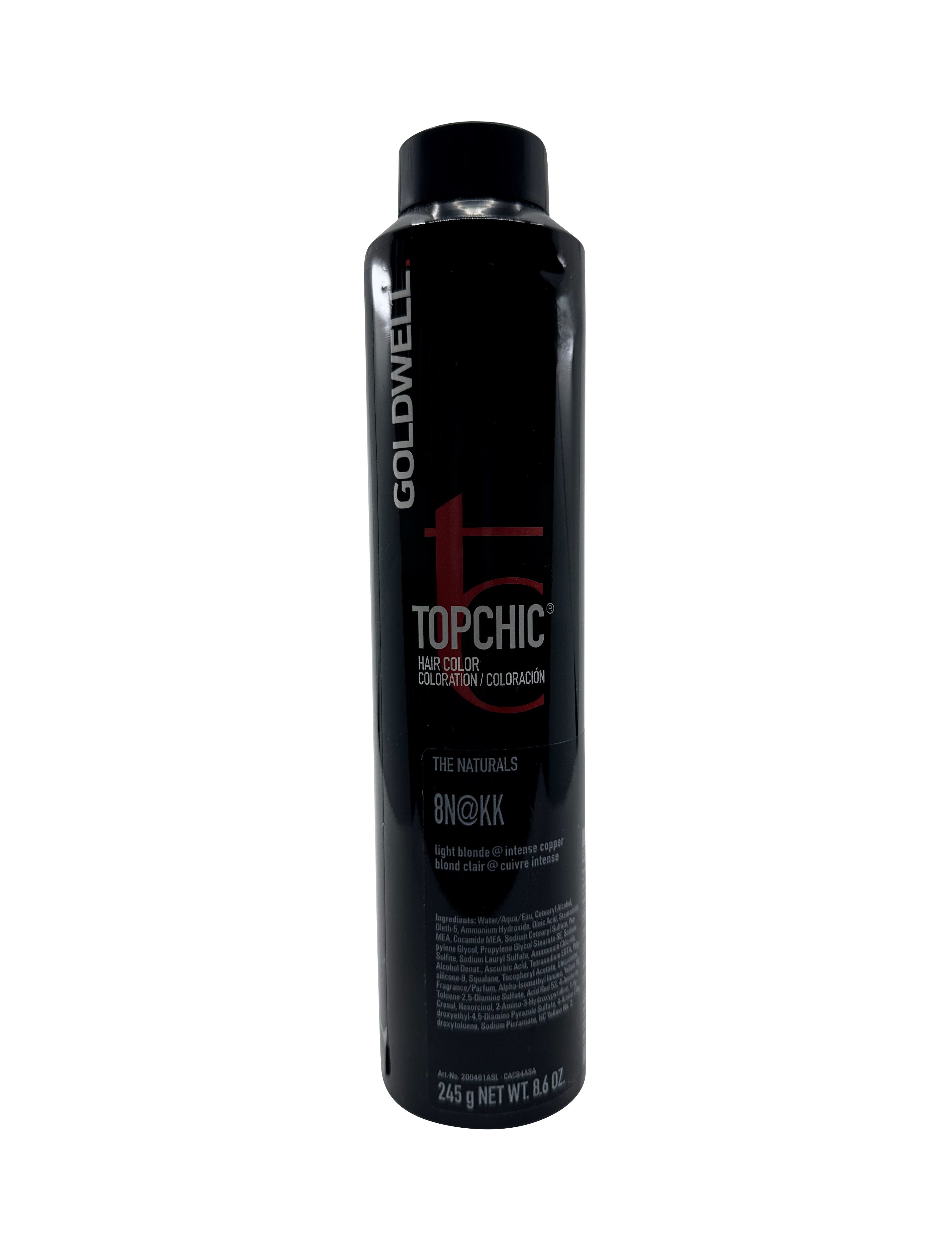 Goldwell Topchic Hair Color The Naturals 8N@KK 8.6 OZ