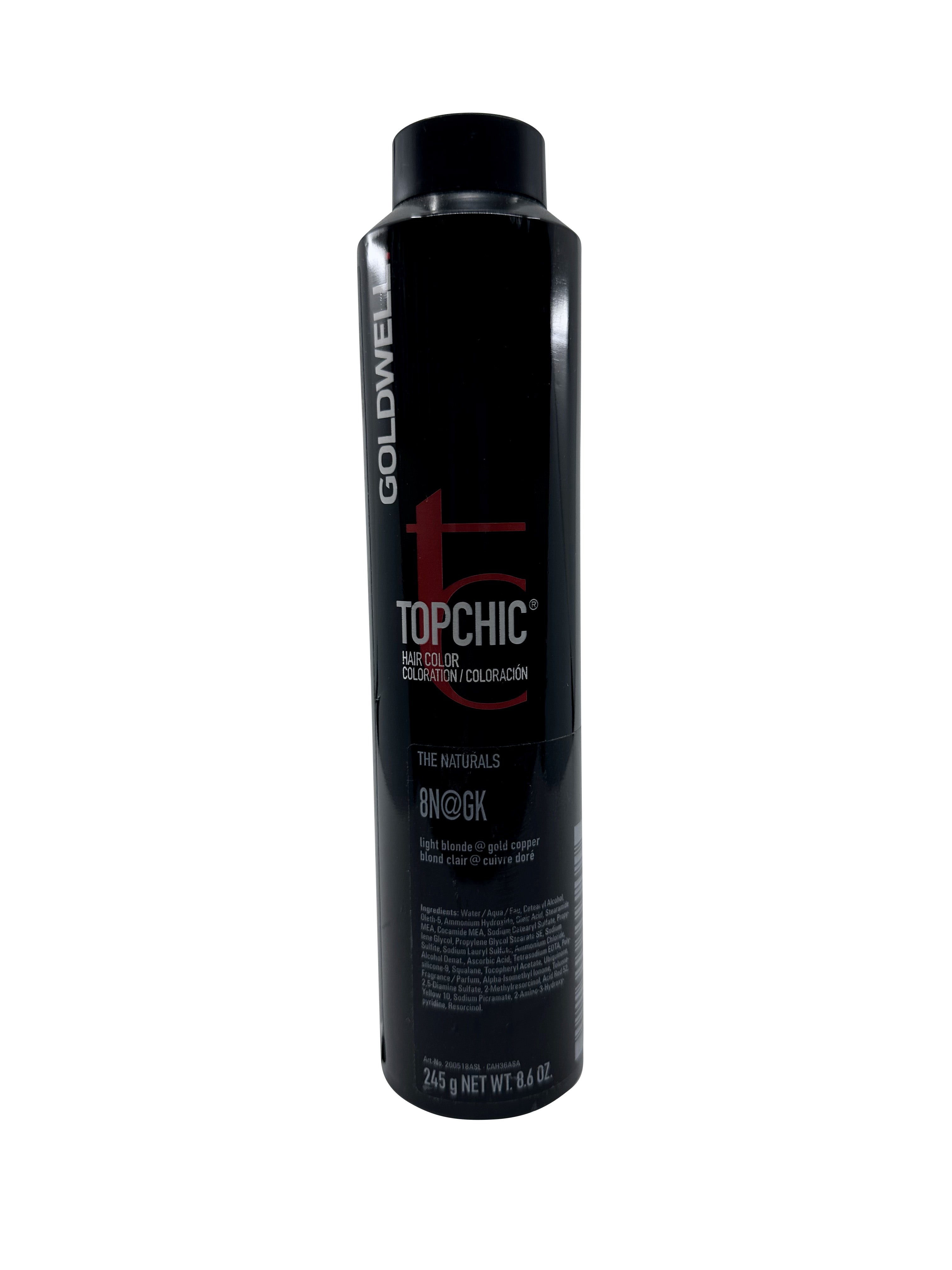 Goldwell Topchic Hair Color The Naturals 8N@GK 8.6 OZ