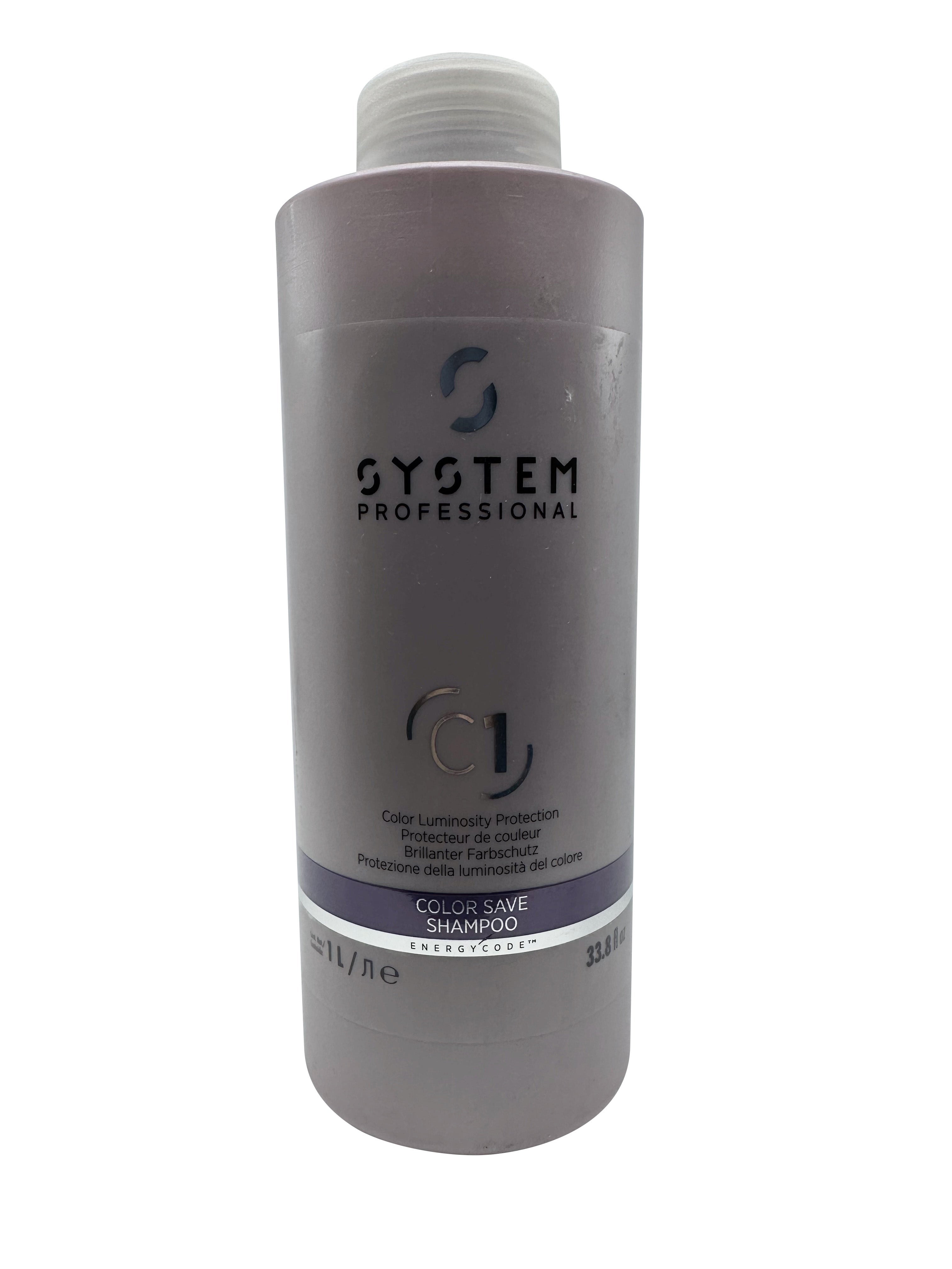 Wella System Professional Color Save Shampoo Color Treated Hair 33.8 OZ