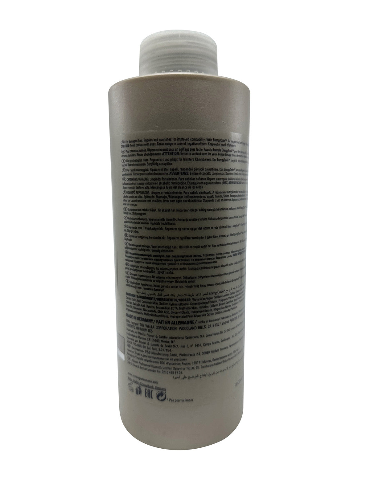 Wella System Professional Repair Shampoo Strengthening Hair Cleanser 33.8 OZ