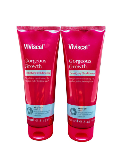 Viviscal Gorgeous Growth Densifying Conditioner 8.45 OZ set of 2